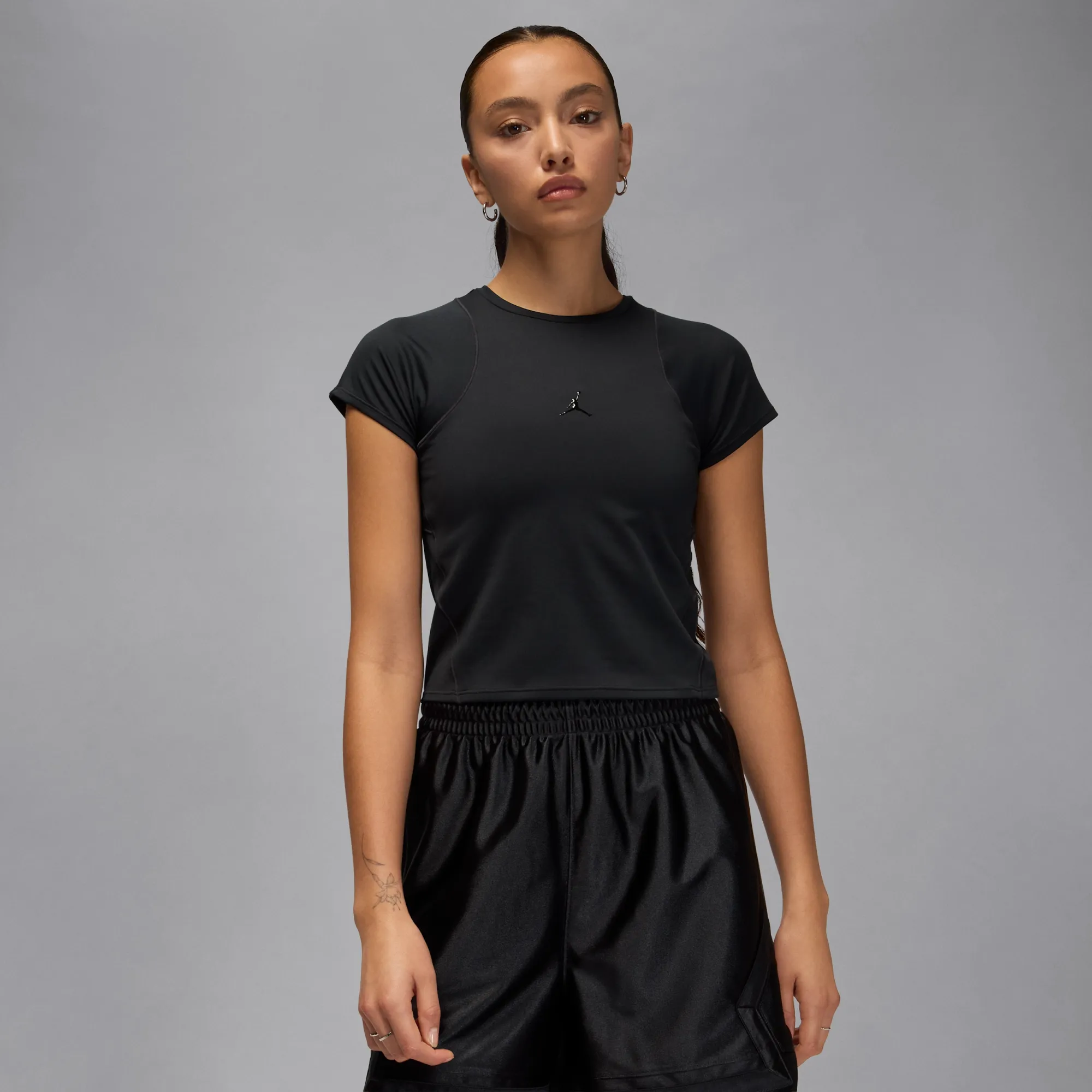 Nike Jordan Sport Flightweight Women's Dri-FIT Short-Sleeve Top - Black