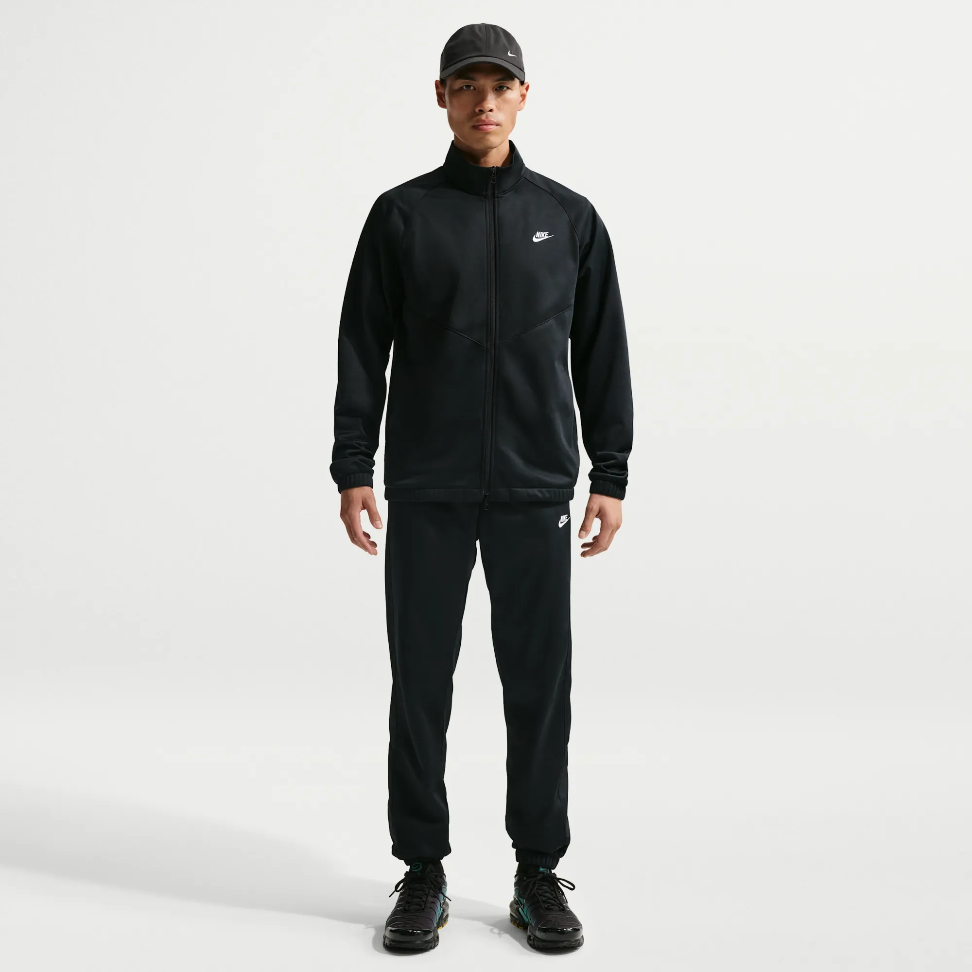 Nike Windrunner Men's Poly-Knit Tracksuit - Black