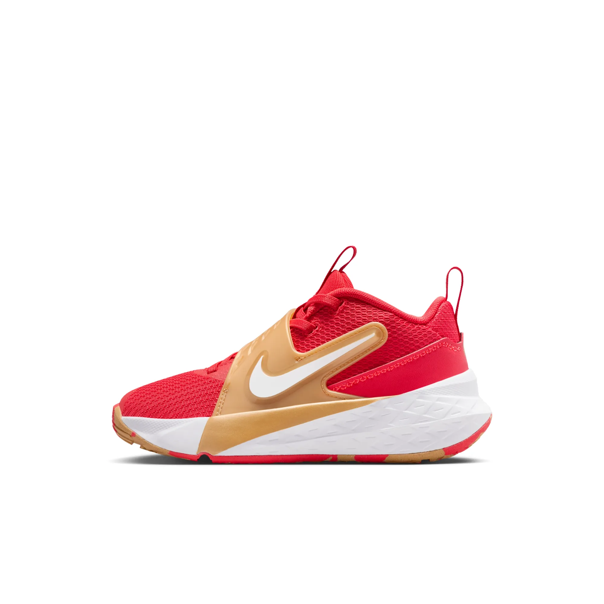 Nike Team Hustle D 12 Younger Kids' Shoes - Red