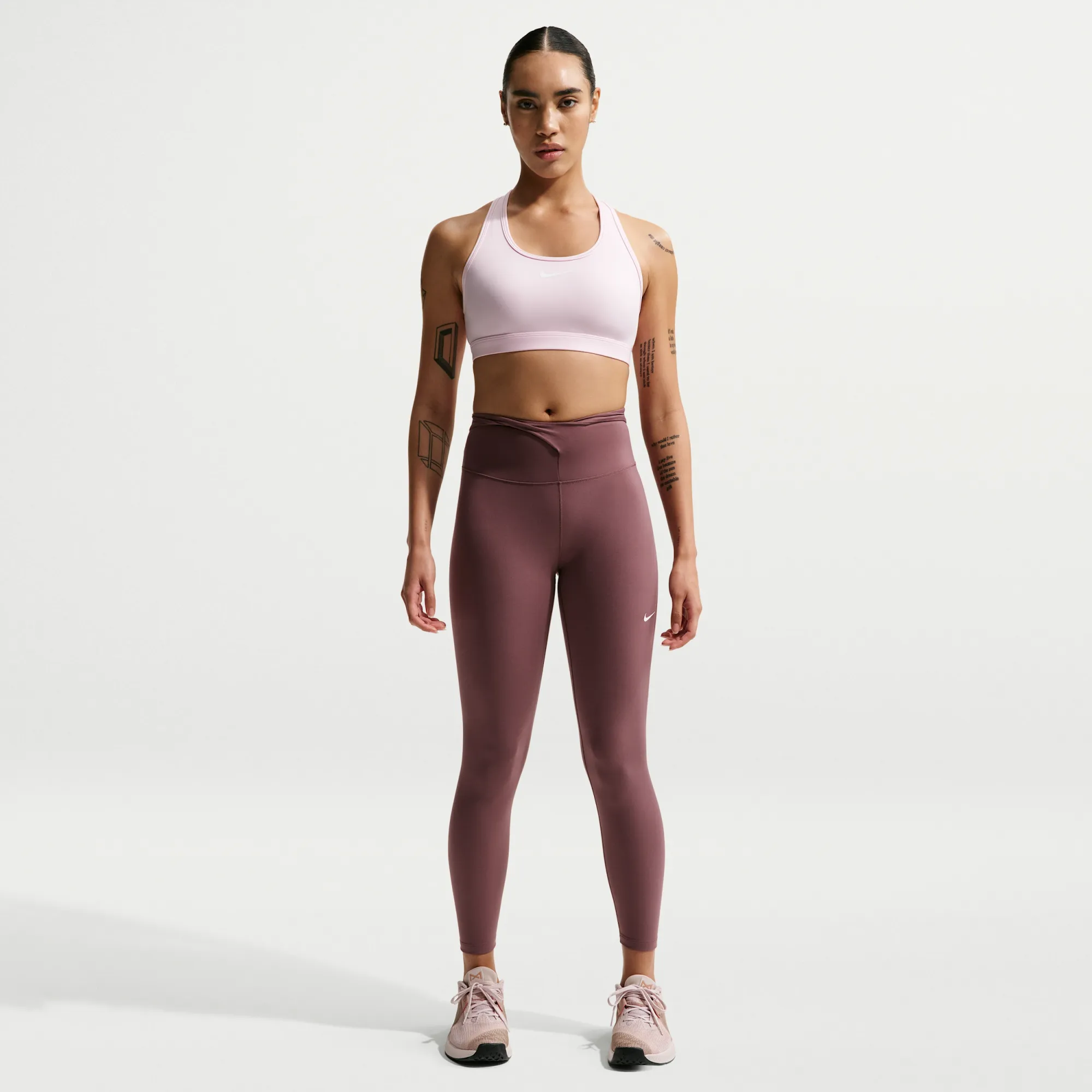 Nike One Women's High-Waisted 7/8 Leggings - Purple