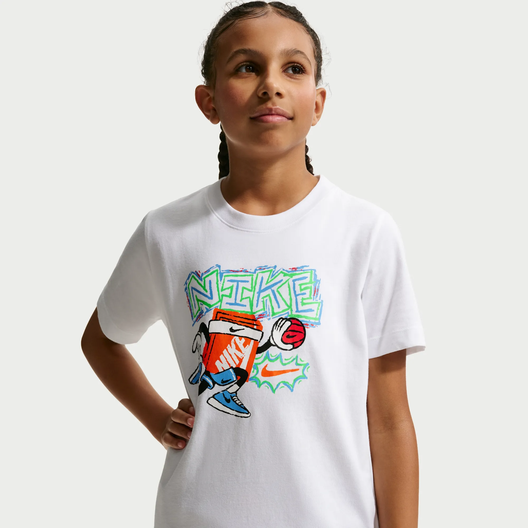 Nike Older Kids' T-Shirt - White