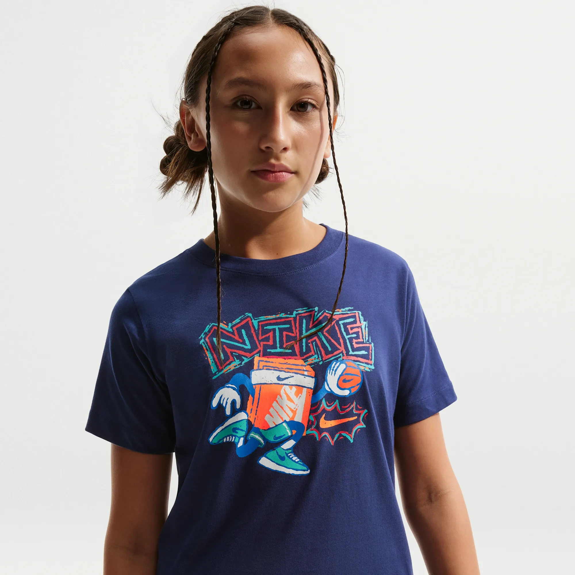 Nike Older Kids' T-Shirt - Blue