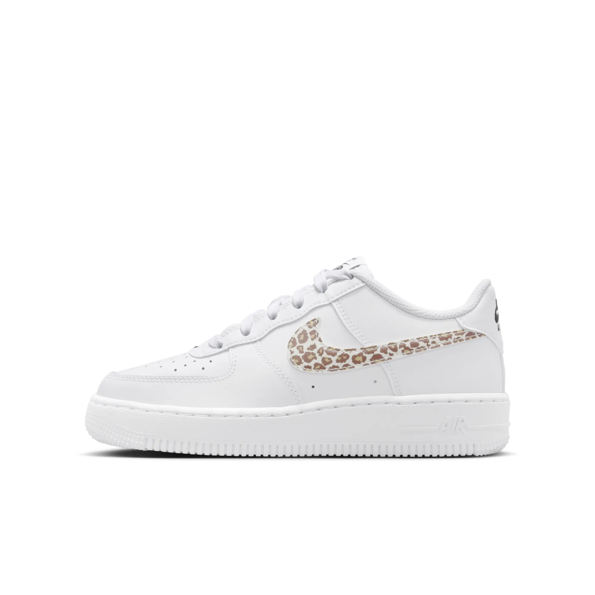 Nike Air Force 1 Low Older Kids' Shoes - White