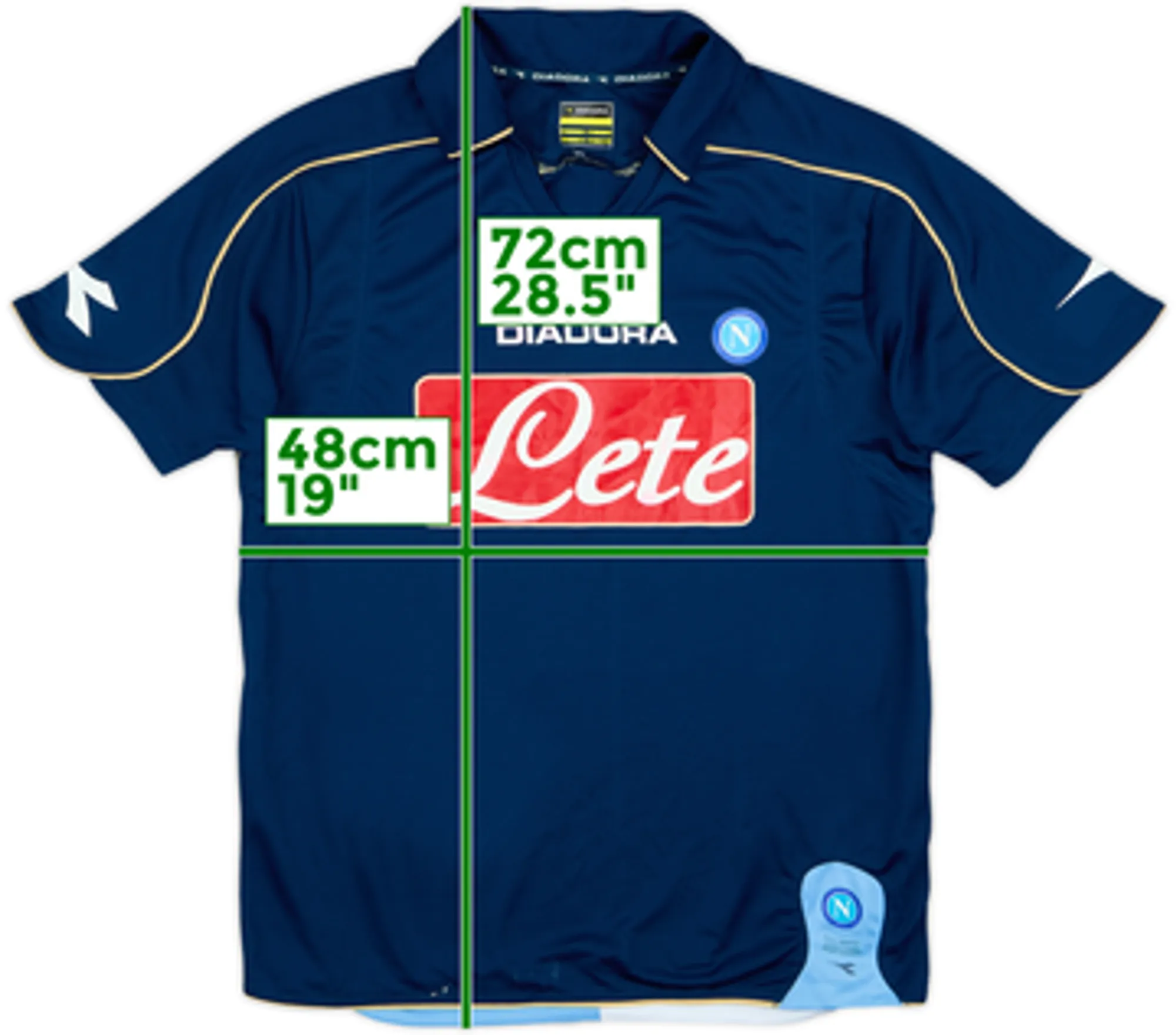 2008-09 Napoli Third Shirt - 6/10 - (XS)