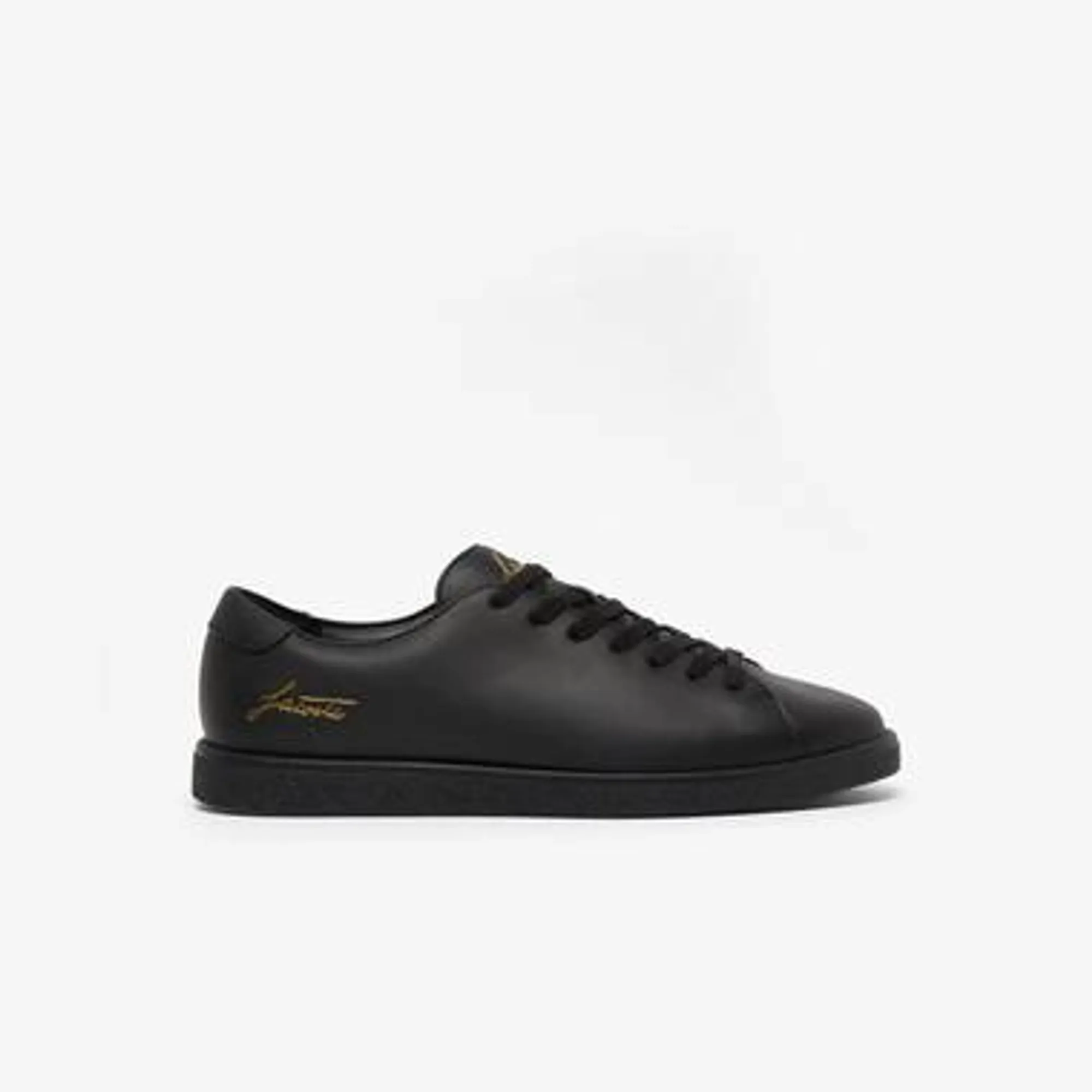 Lacoste Men's Linecourt Leather Sneakers - Black