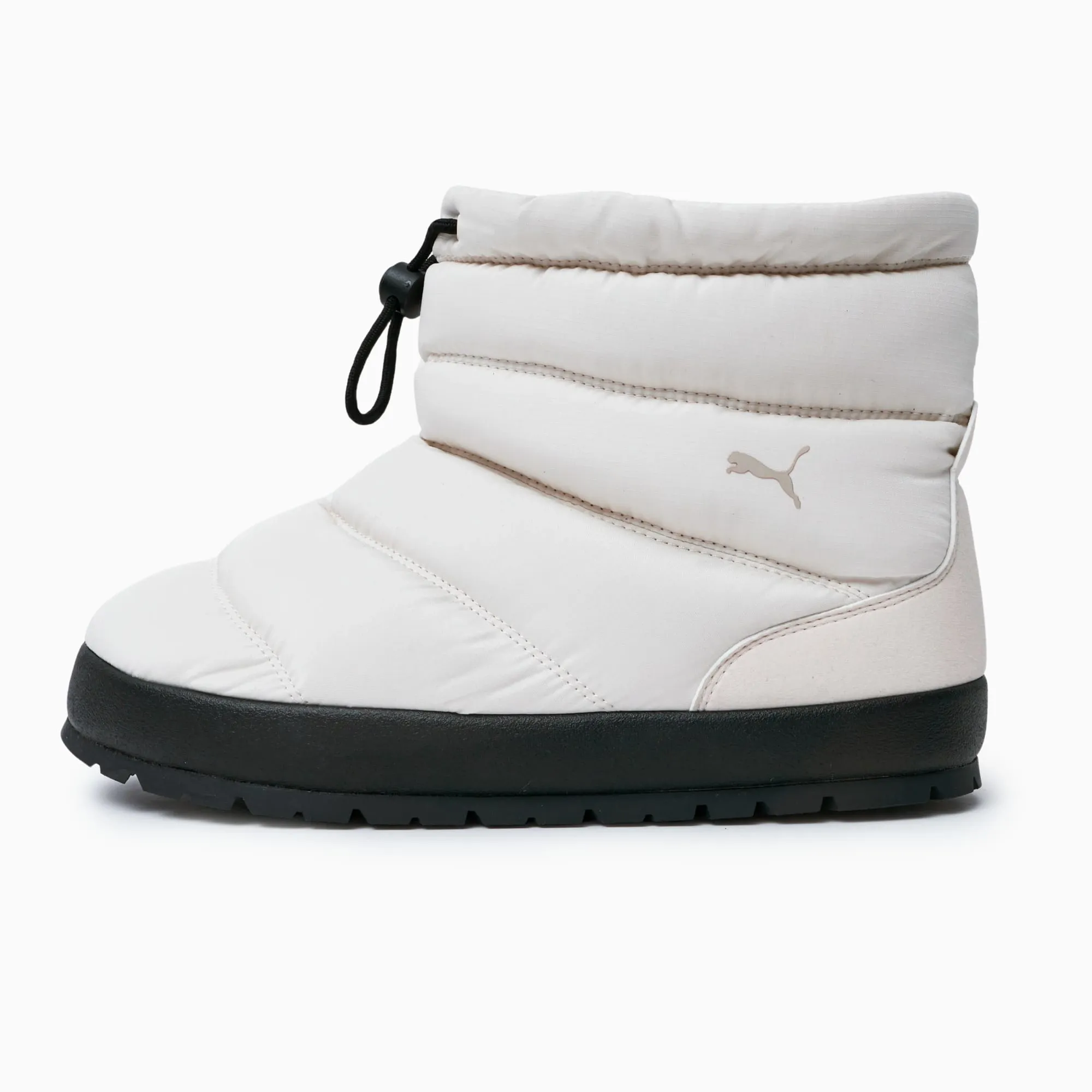 PUMA Tuff Terra Hi Slippers Unisex, Alpine Snow/Desert Dust, size 10