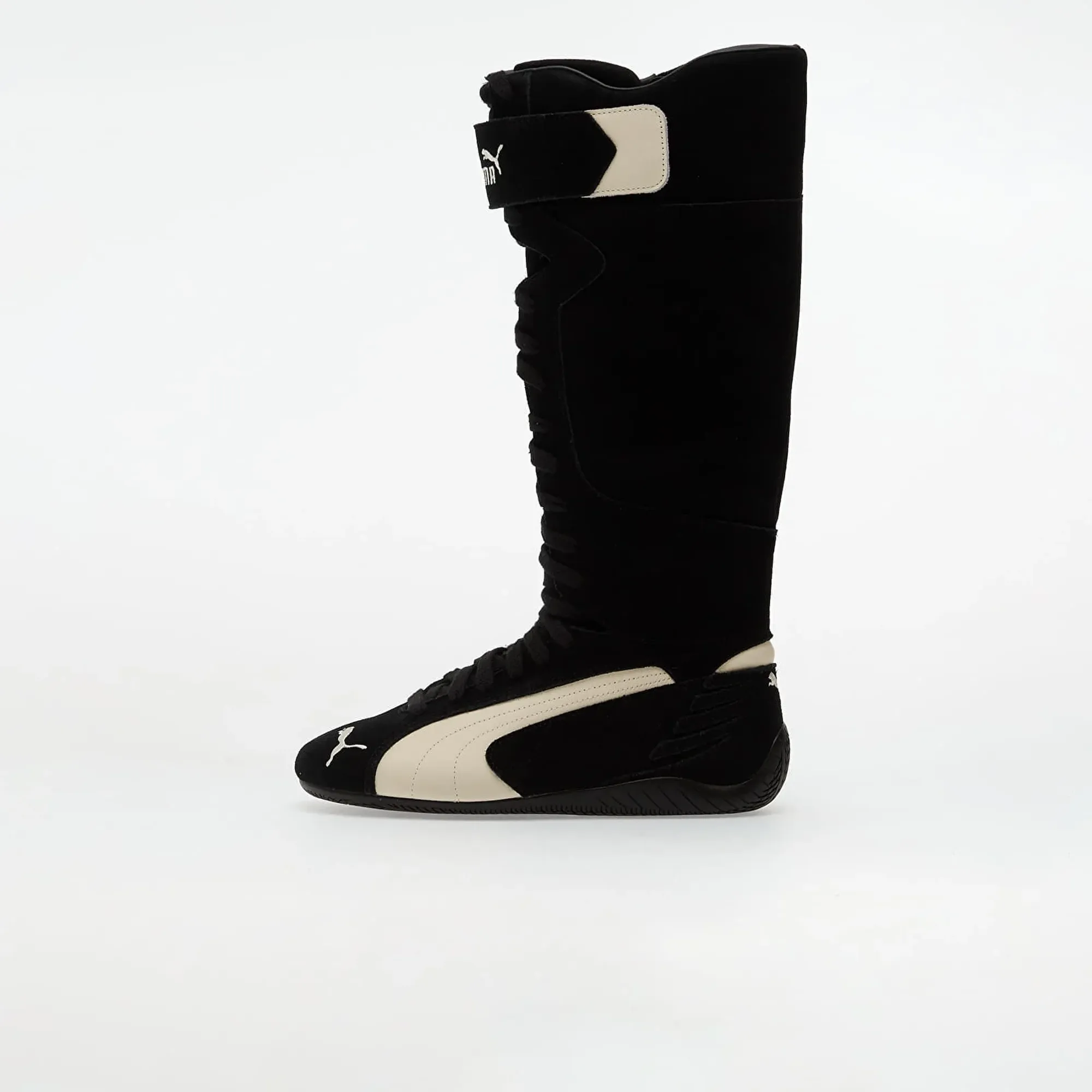 PUMA SpeedCat Boots Women, Black/Frosted Ivory, size 3