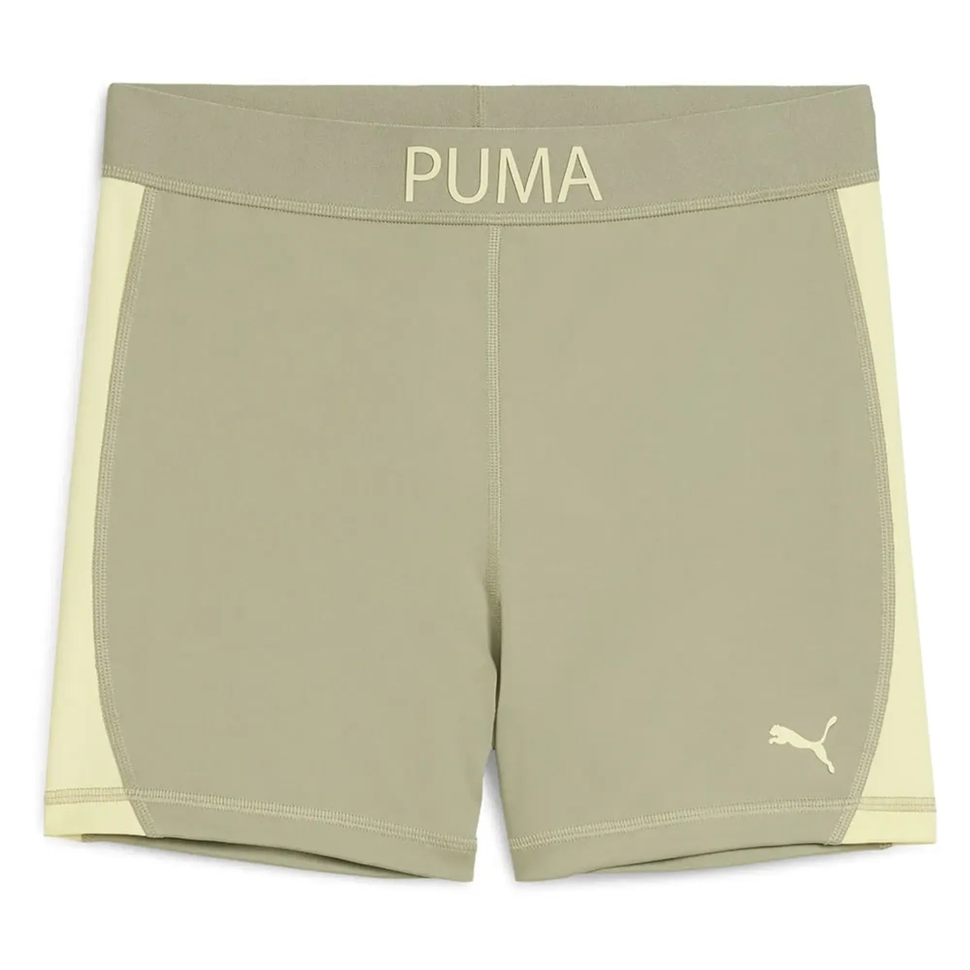 PUMA Strong High-Waisted 4" Short Tights Women, Lux Army, size Large
