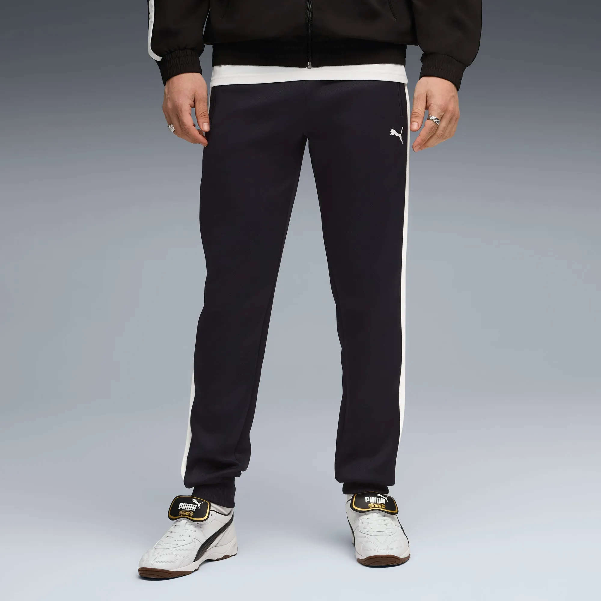 PUMA T7 Always On Track Pants Men, Dark Blue, size Large