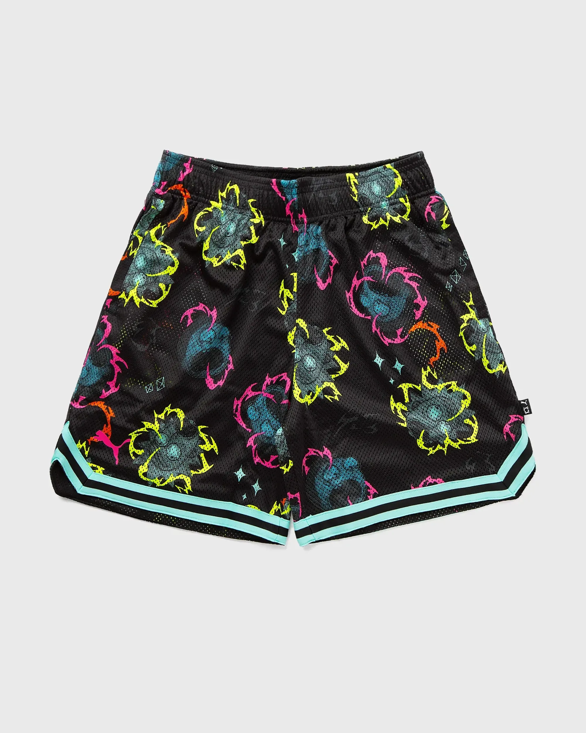 PUMA x Rick And Morty All-Over Printed Shorts Unisex, Black/AOP, size 3XL