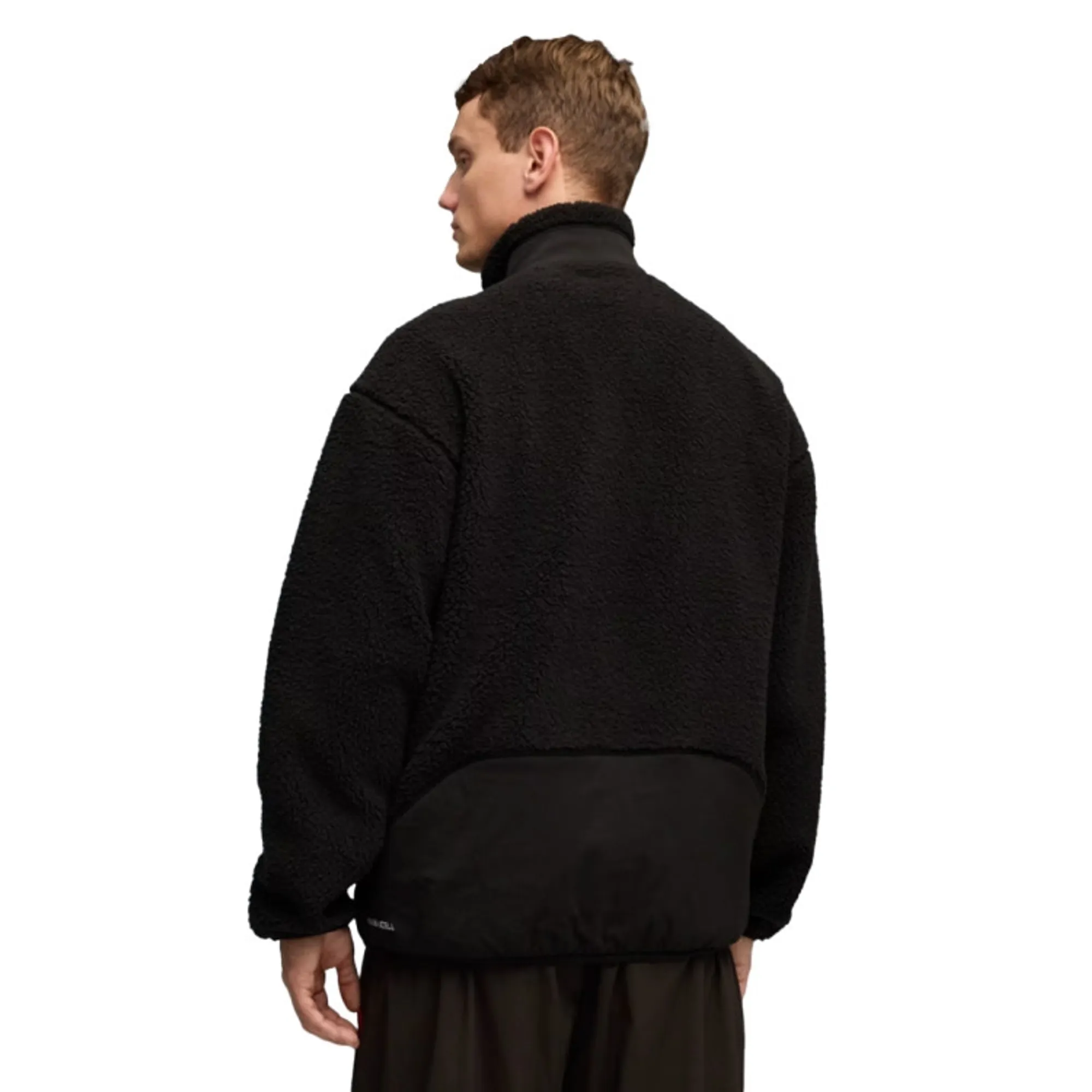 AC Milan PUMAPUMATech Soft Tech Sherpa Jacket Men, Black, size Large