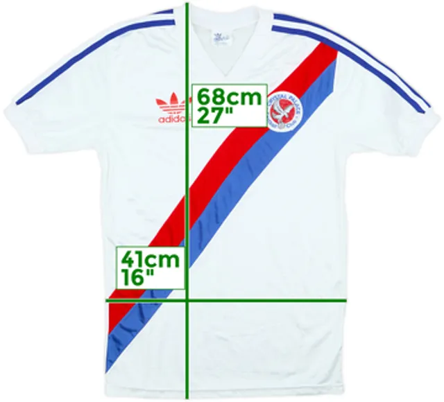 1980-84 Crystal Palace Home Shirt - 8/10 - (S) | CPLH8071380used