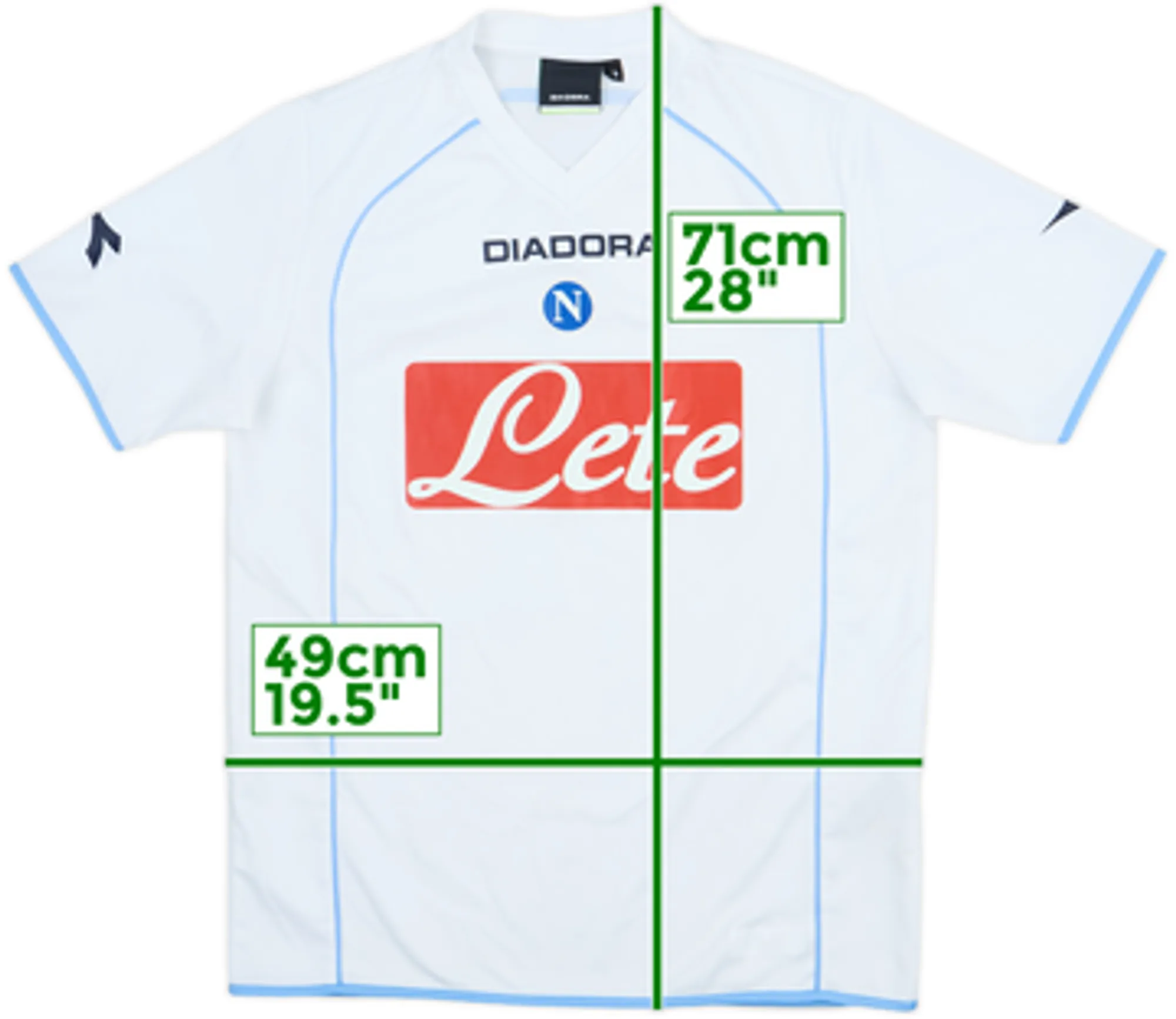 2006-07 Napoli Basic Away Shirt - 6/10 - (S)
