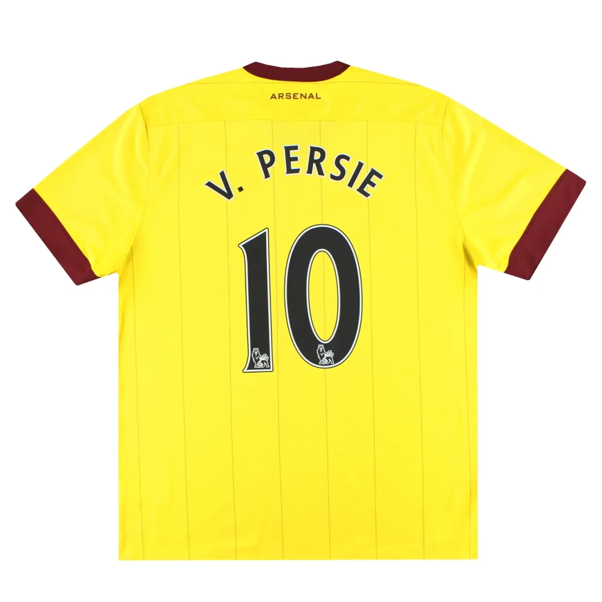 2010-13 Arsenal Nike Away Shirt v.Persie #10 XL - Arsenal / Excellent 