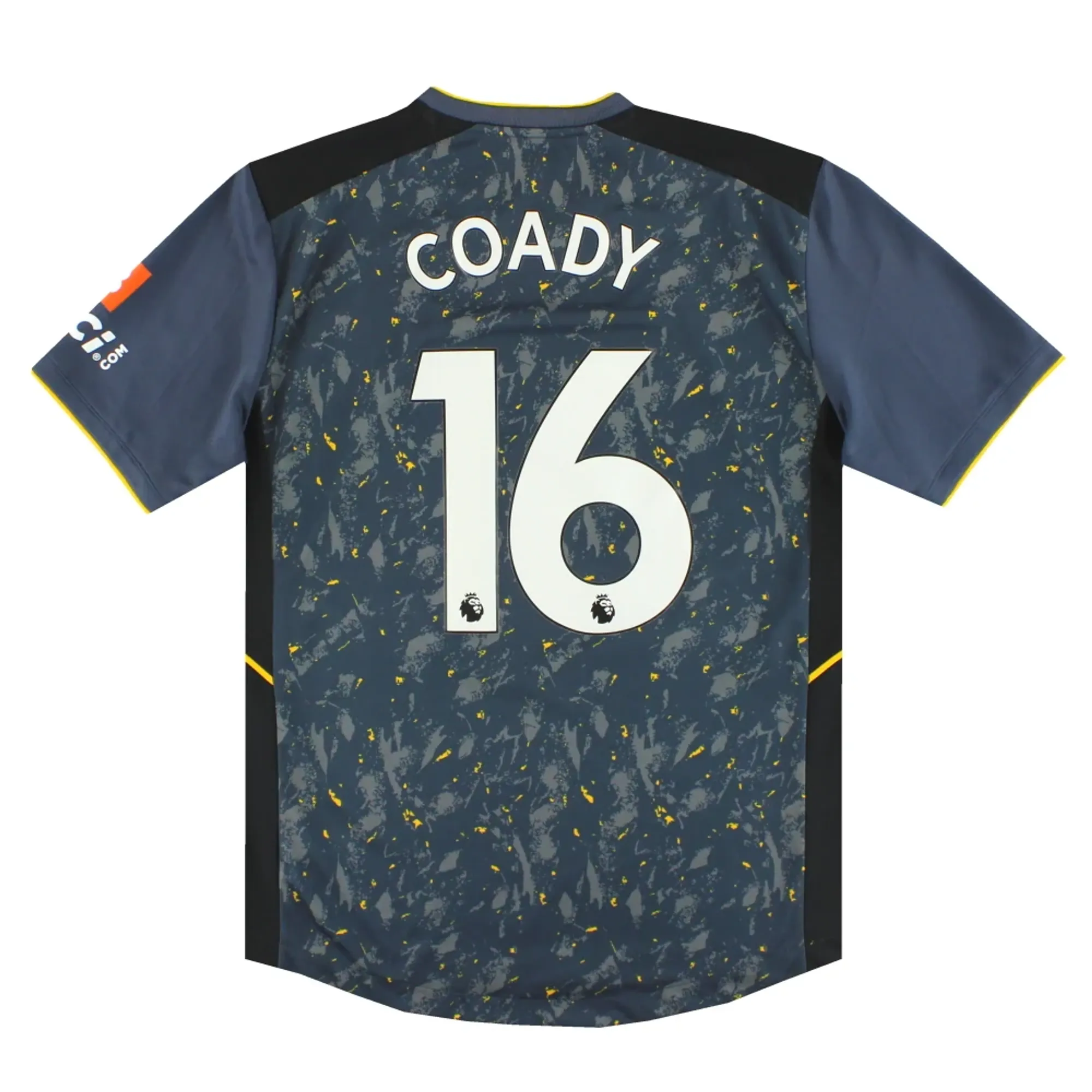2021-22 Wolves Castore Away Shirt Coady #16 L - Wolves / Excellent 
