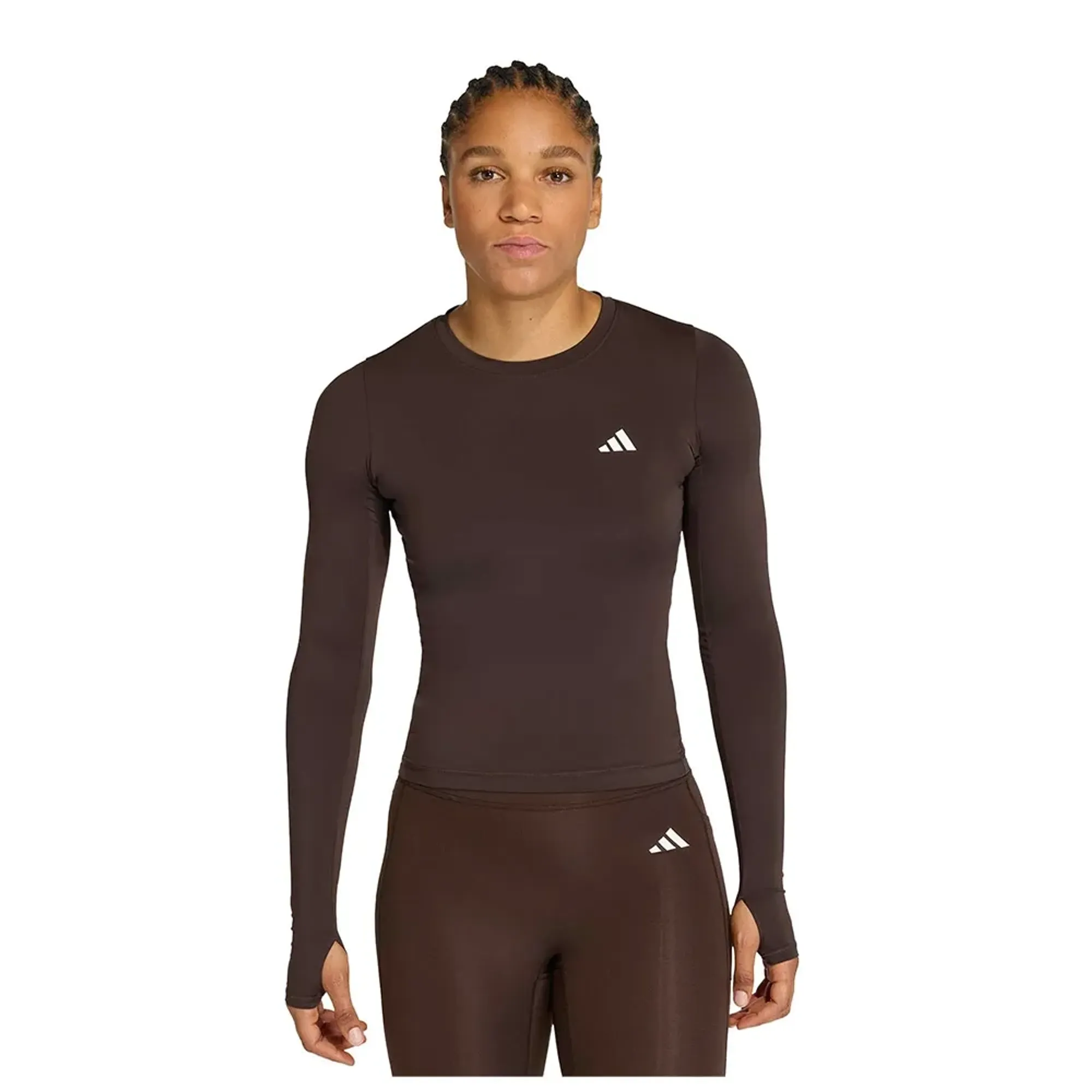 Adidas Power Essentials Workout Contour Long Sleeve T-shirt