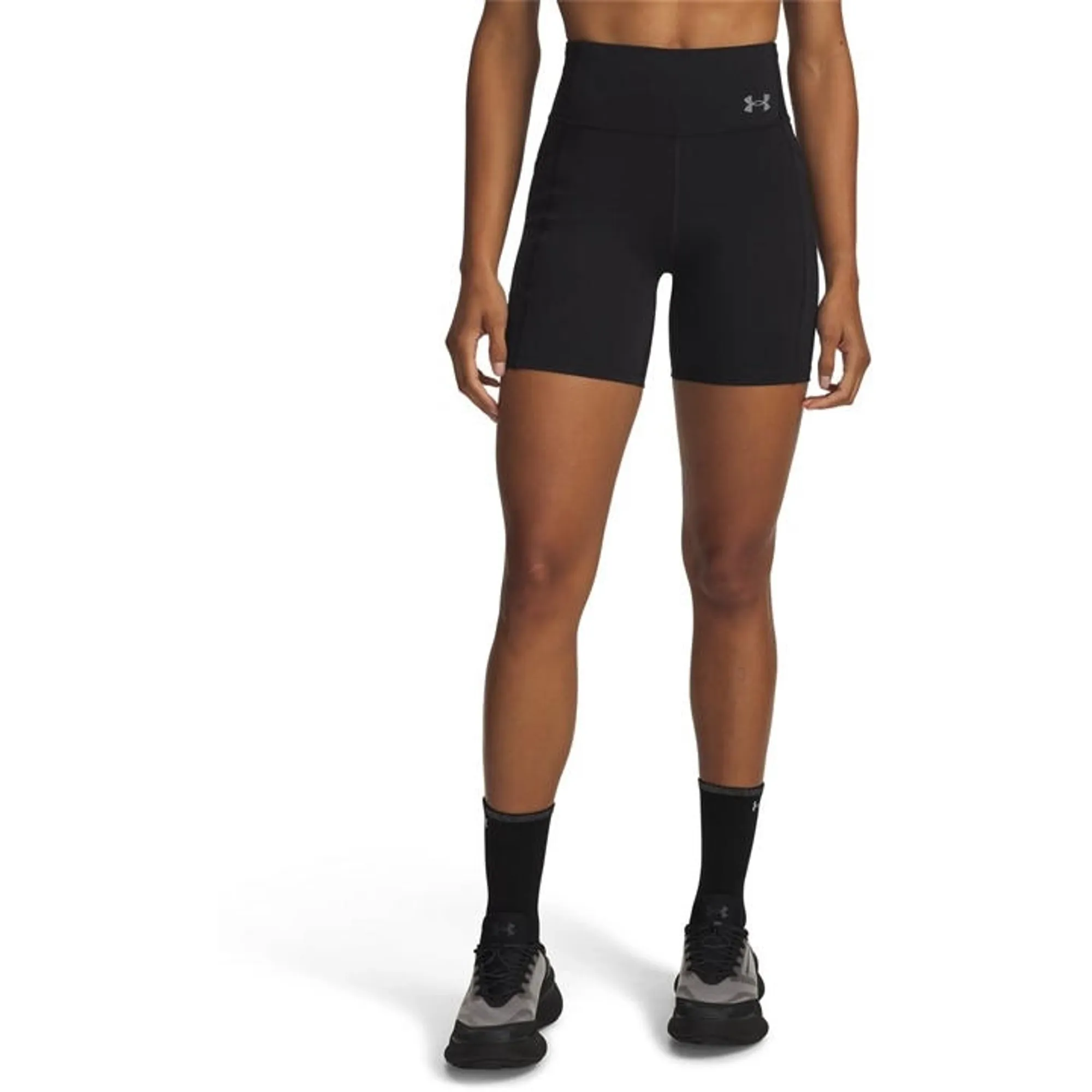 Under Armour  Velociti Women's 6 Fitted Shorts Black / Reflective L
