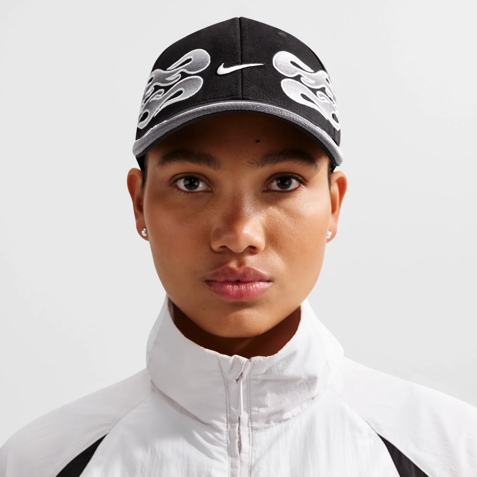 Nike Club Structured OG Flame Cap - Black