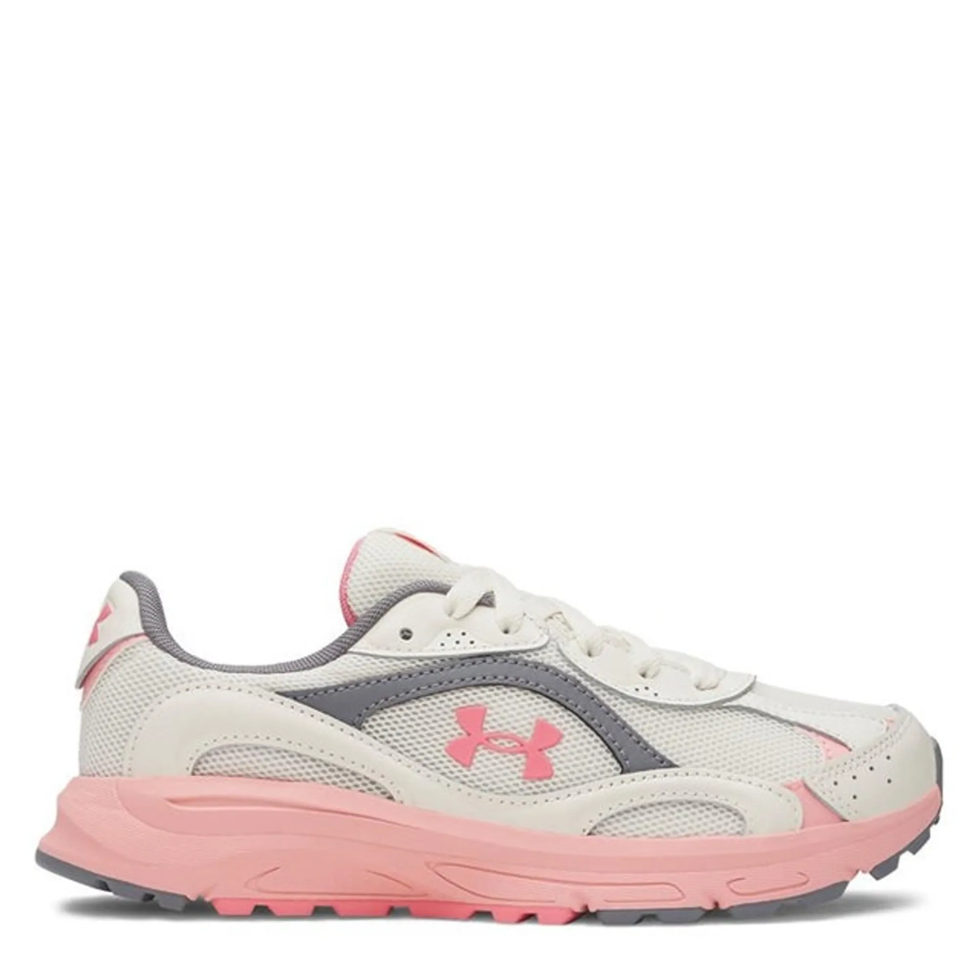Under Armour  Tech Runner Grade School Shoes Stone / Stone / Bittersweet Pink 3.5