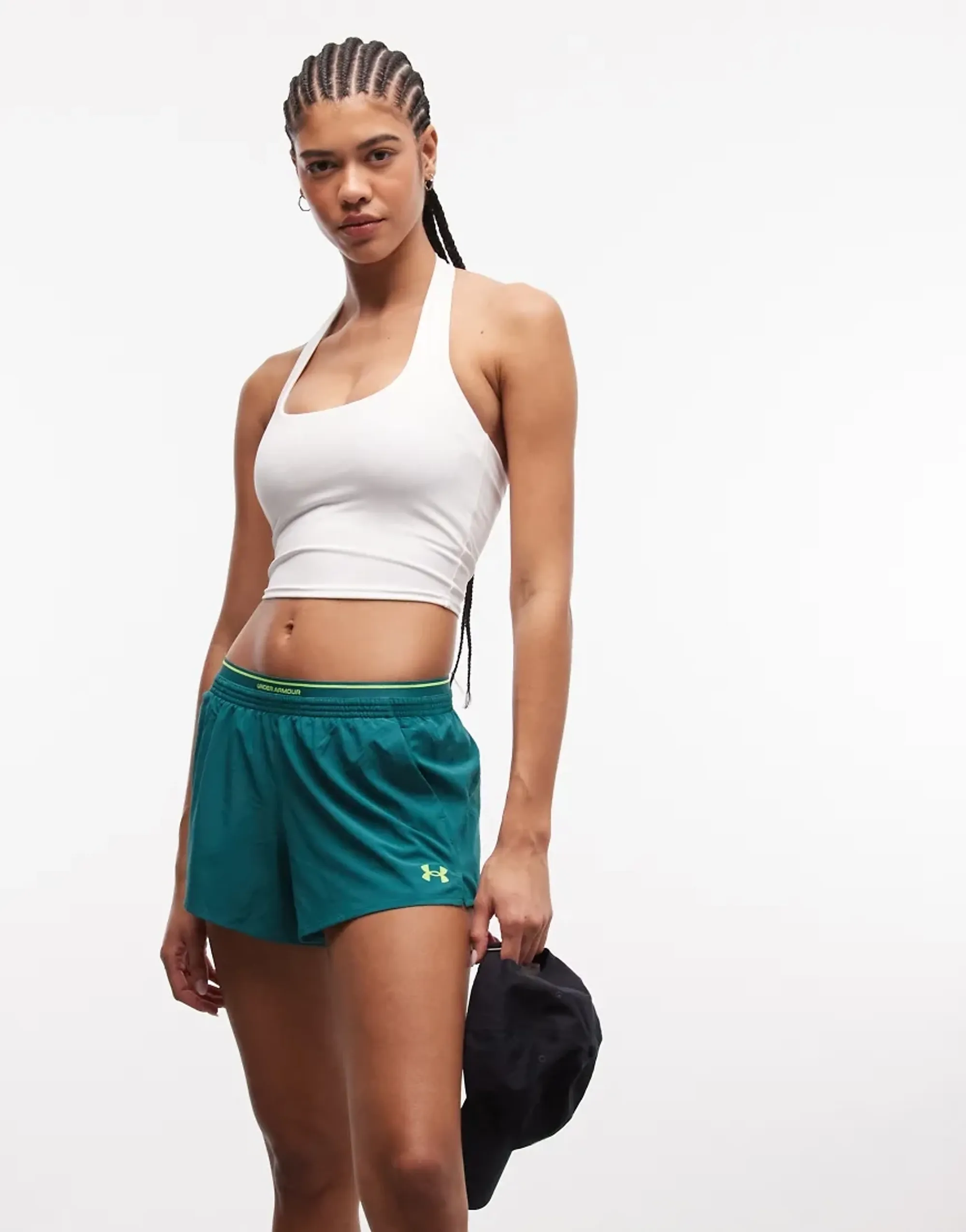 Under Armour  Vanish Woven Women's 3" Shorts Rack Green / Hyper Green L