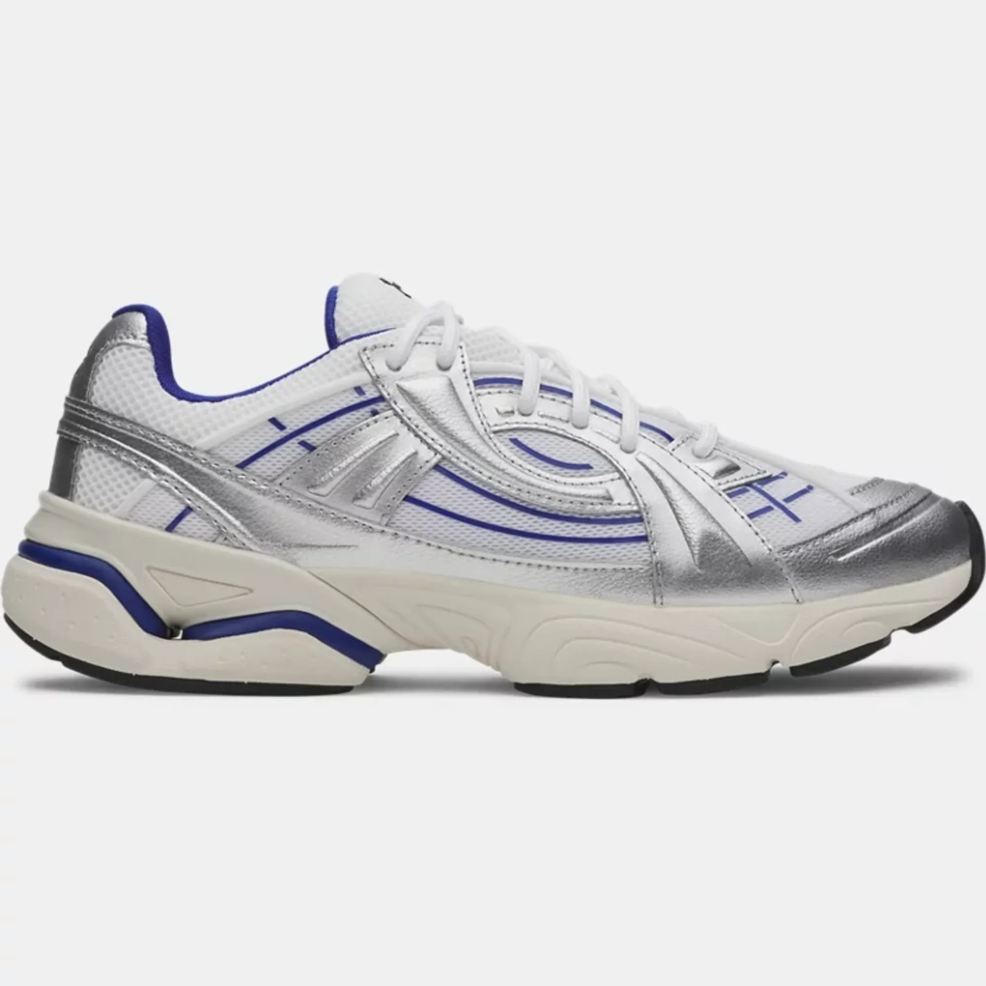 Under Armour  Sola Unisex Shoes White / Royal / Black 9.5