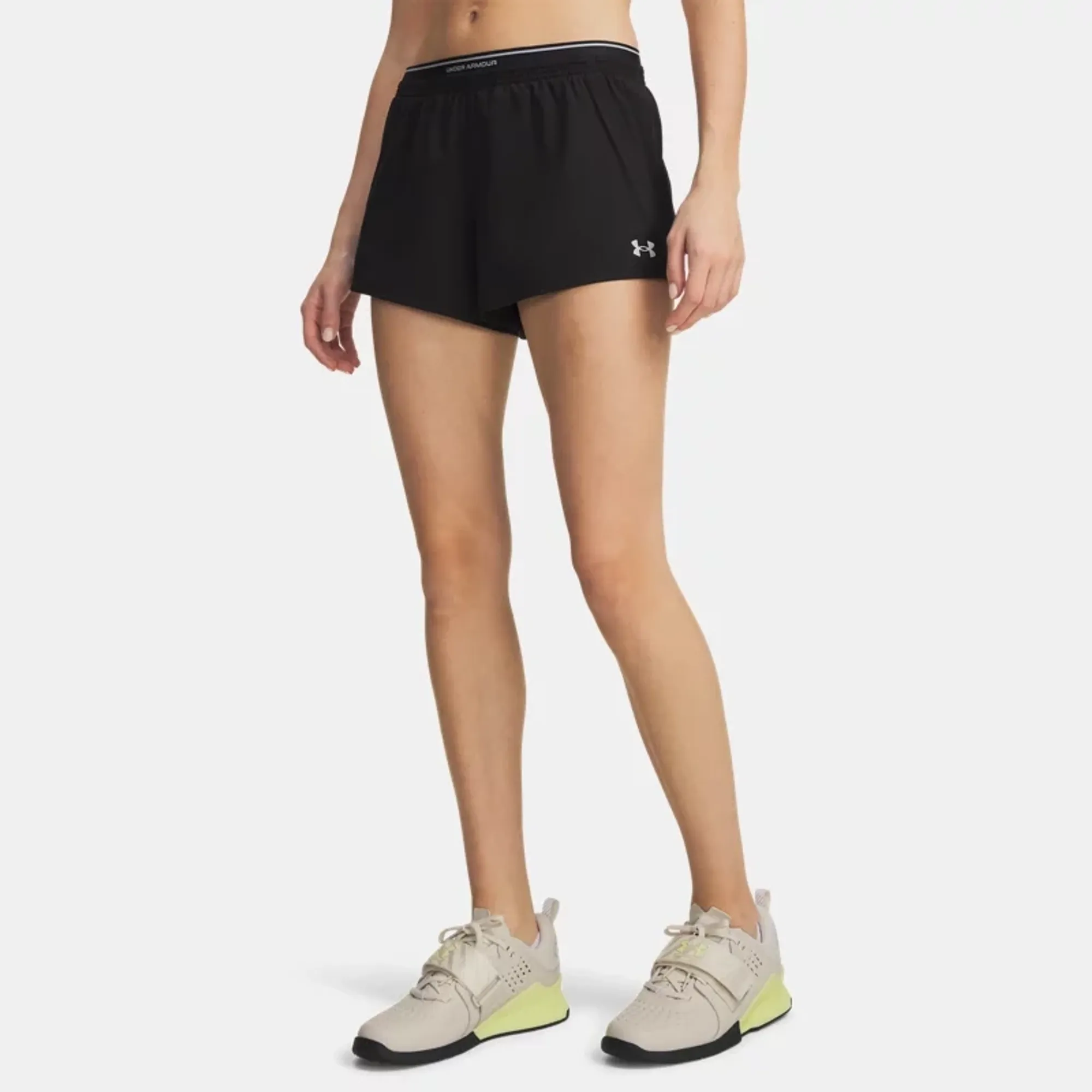 Under Armour  Vanish Woven Women's 3" Shorts Ultimate Black / Mod Gray L