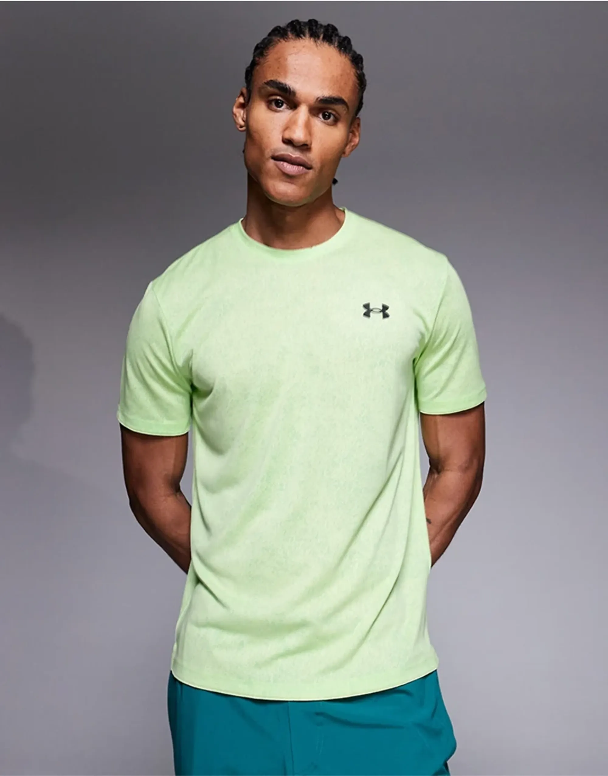 Under Armour  Tech™ Men's Short Sleeve Fade Green / Black L