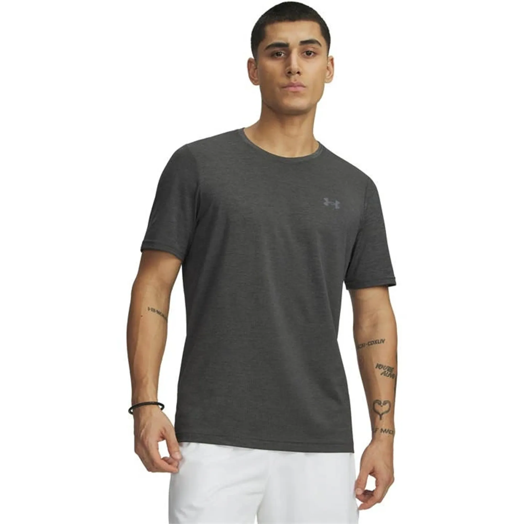 Under Armour  Vanish Elite Seamless Men's Short Sleeve Ultimate Black / Castlerock L