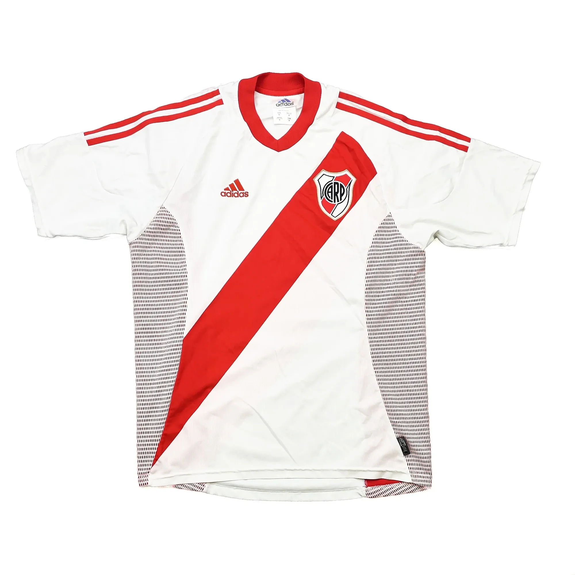 2002/03 River Plate Home Shirt (M) Adidas | Cult Kits
