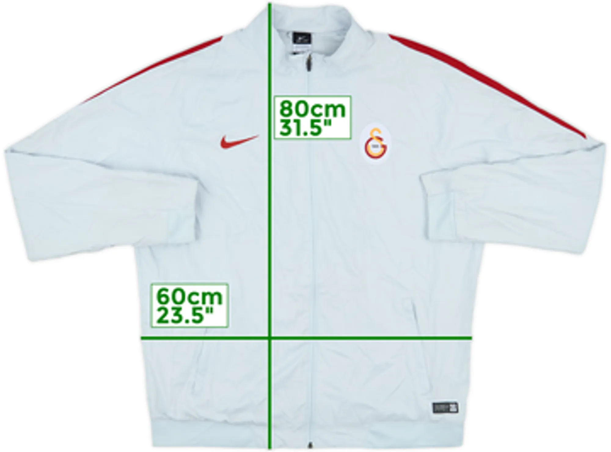 2015-16 Galatasaray Nike Track Jacket - 8/10 - (XXL)