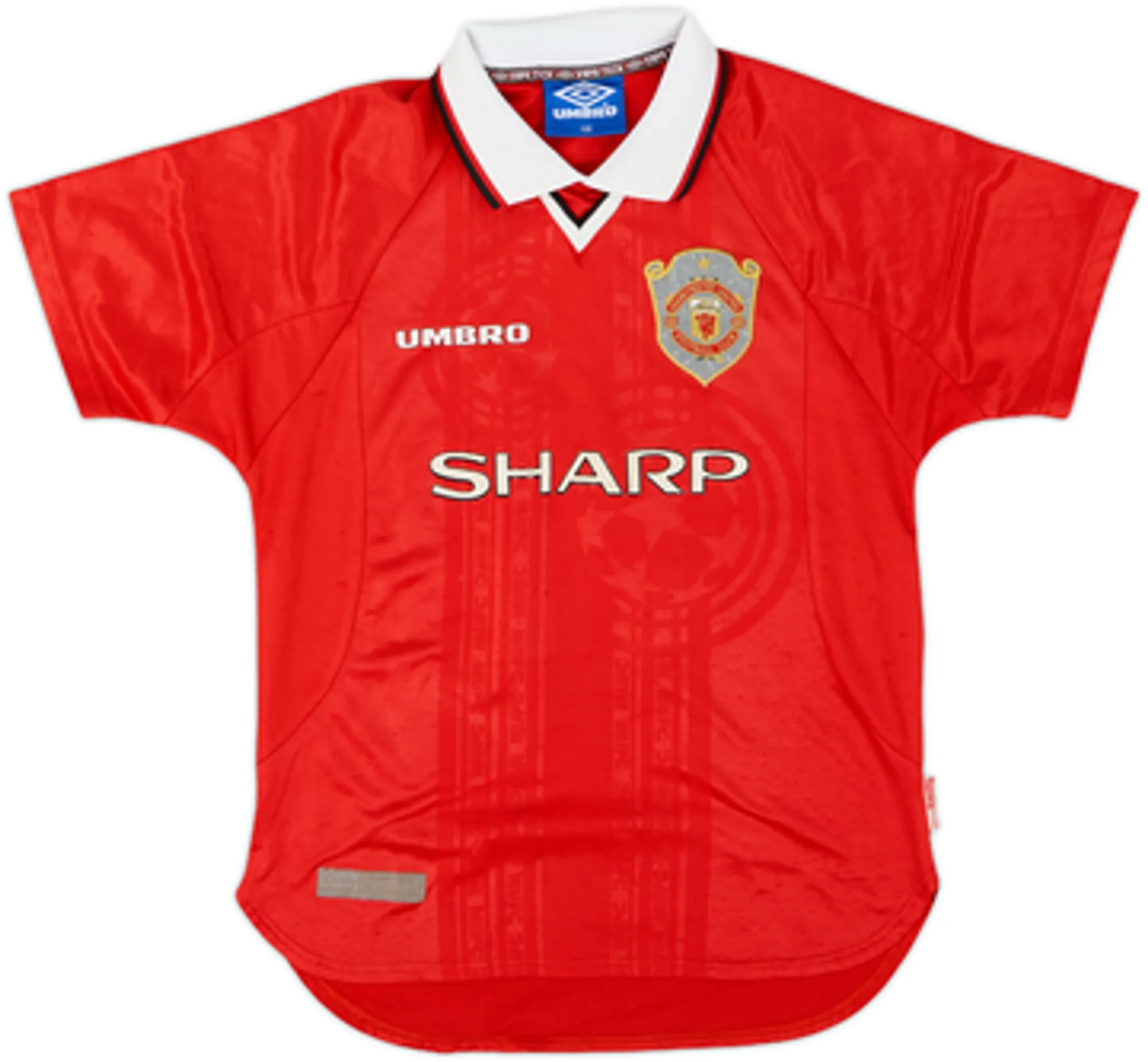 1997-00 Manchester United CL Shirt Giggs #11 - 7/10 - (L.Boys)