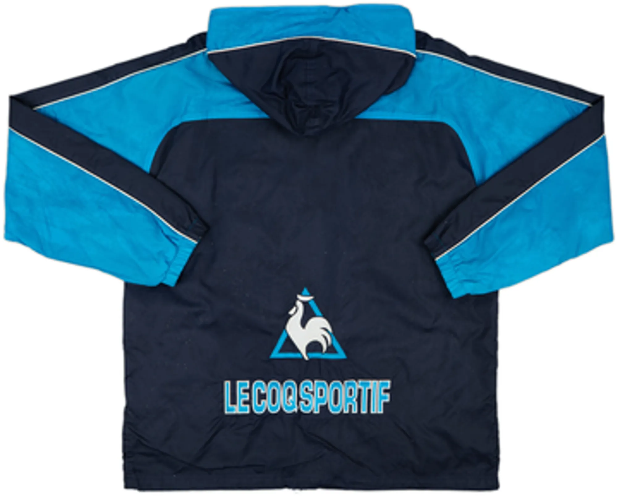 1999-00 Manchester City Le Coq Sportif Hooded Rain Jacket - 5/10 - (L)