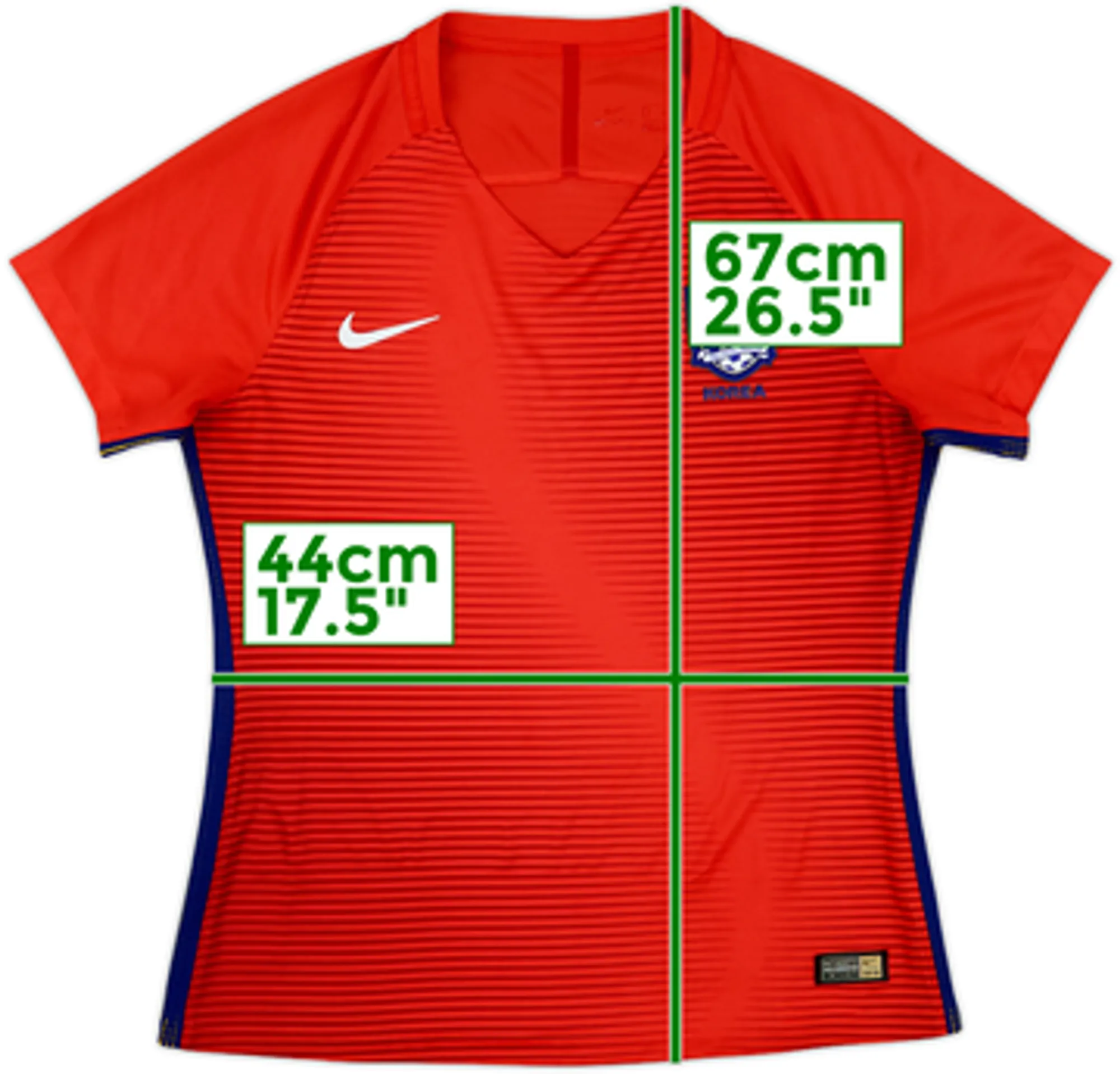 2016-18 South Korea Player Issue Home Shirt - 5/10 - (Women's XL)