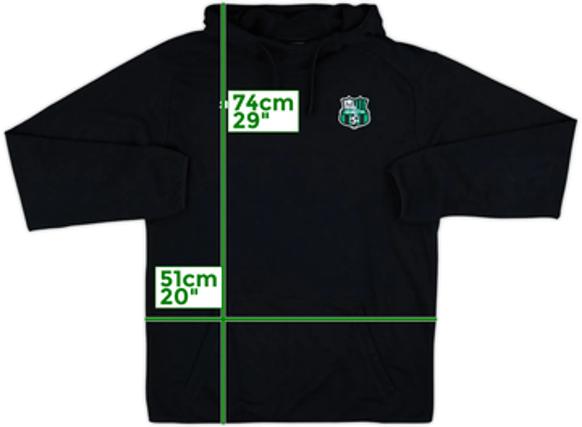 2019-20 Sassuolo Puma Hooded Top - 5/10 - (M)