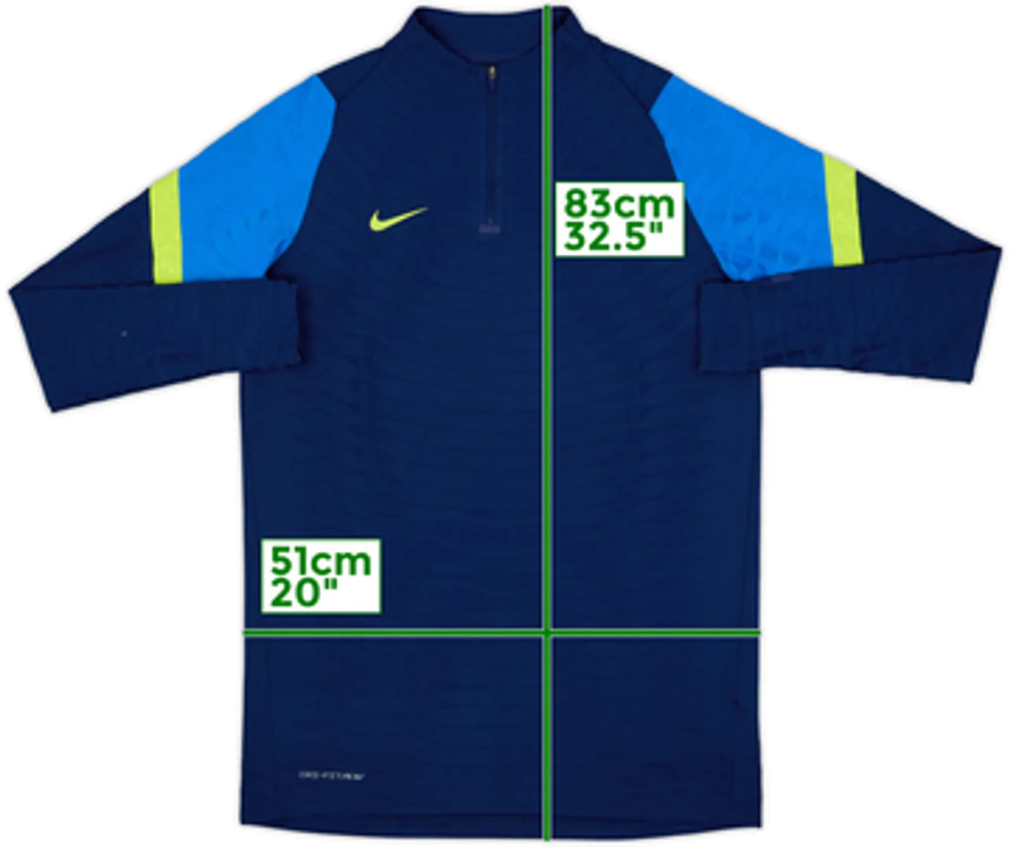 2021-22 Tottenham Nike Dri-Fit ADV 1/4 Zip Drill Top - 9/10 - (L)
