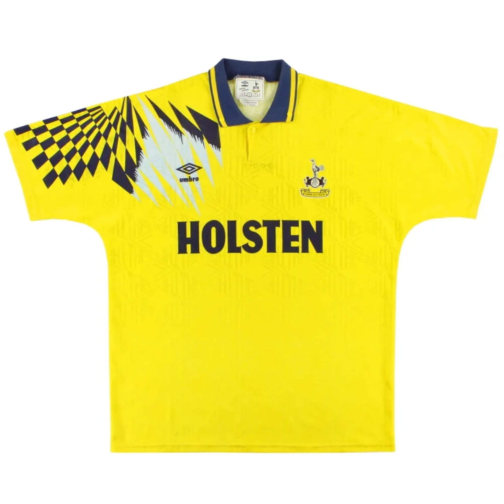 1991-95 Tottenham Umbro Away Shirt L - Tottenham Hotspur / Excellent 