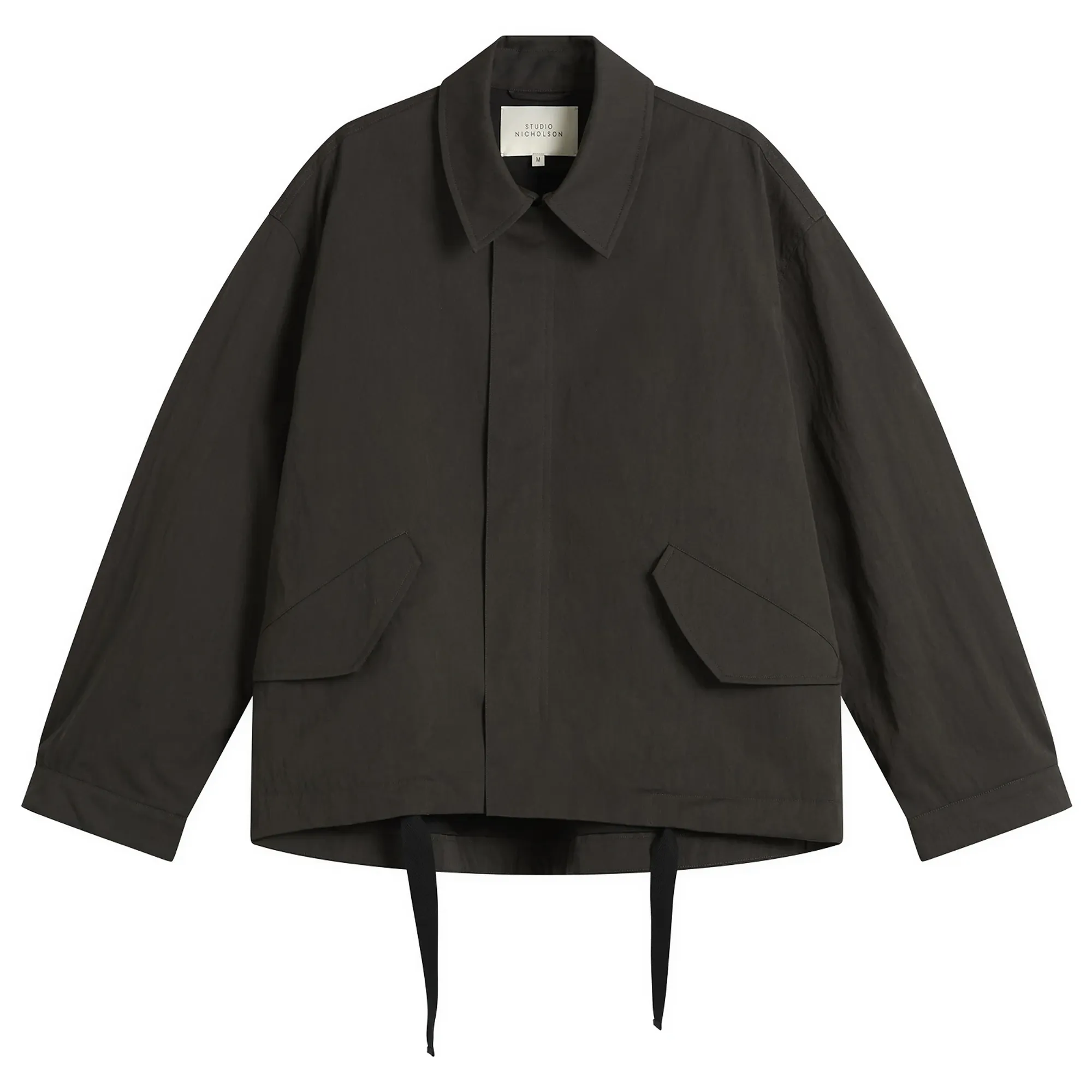 Studio Nicholson Men's Comba Cotton Jacket Coal