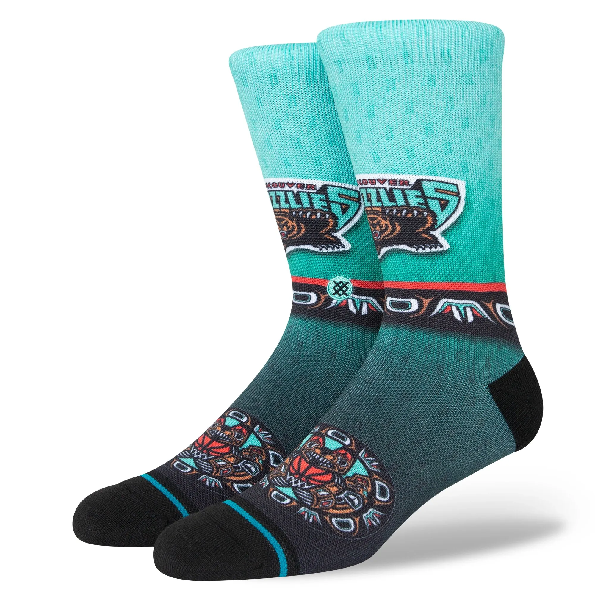 Vancouver Grizzlies Stance HWC Gradient Sock - Teal - Mens