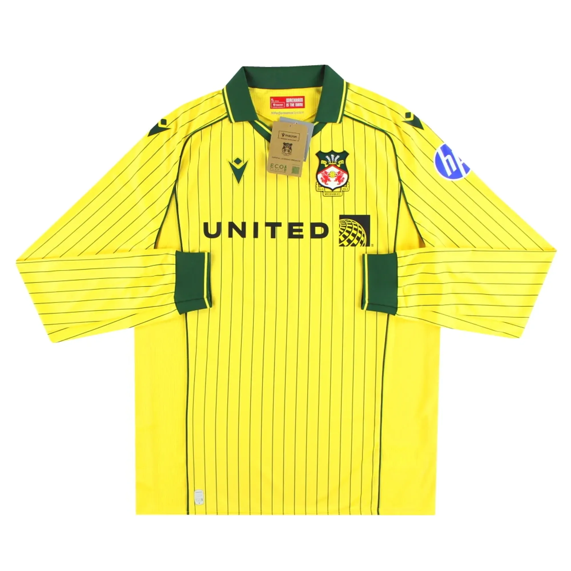 2025-26 Wrexham Macron Away Shirt L/S *BNIB* - Wrexham / w/tags 