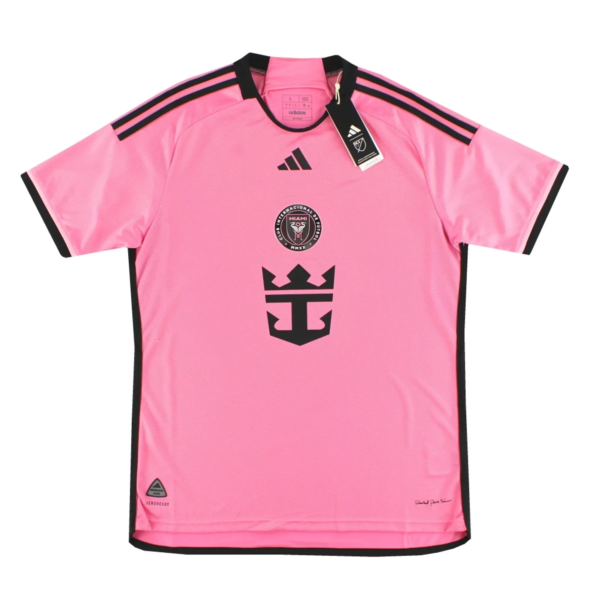 2024 Inter Miami adidas Authentic Home Shirt *w/tags* L - USA Soccer Clubs / w/tags 