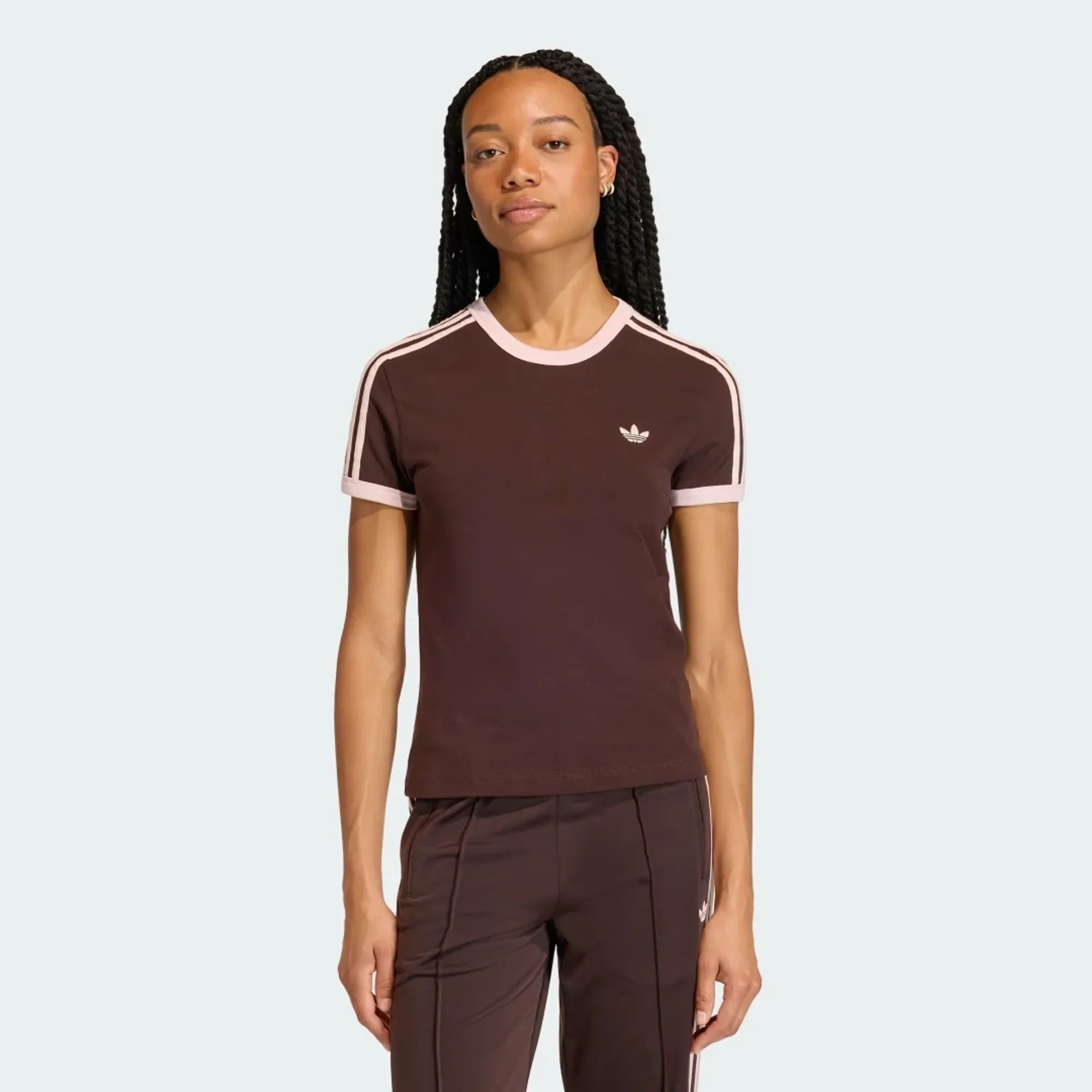 adidas 3 STRIPES SLIM T-Shirt