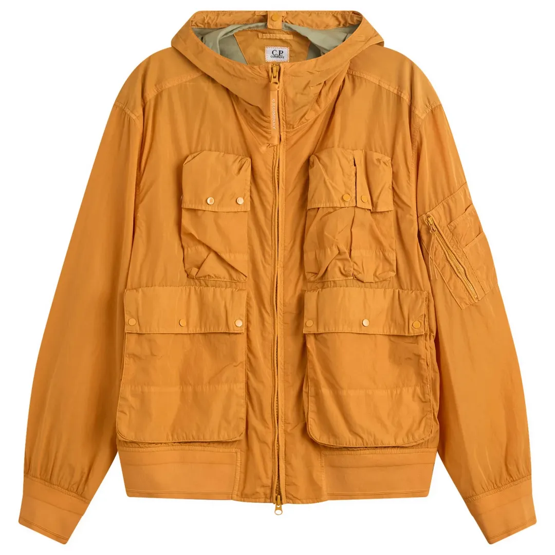 C.P. Company Men's Chrome-R Goggle Jacket Desert Sun | 20CMOW005A
