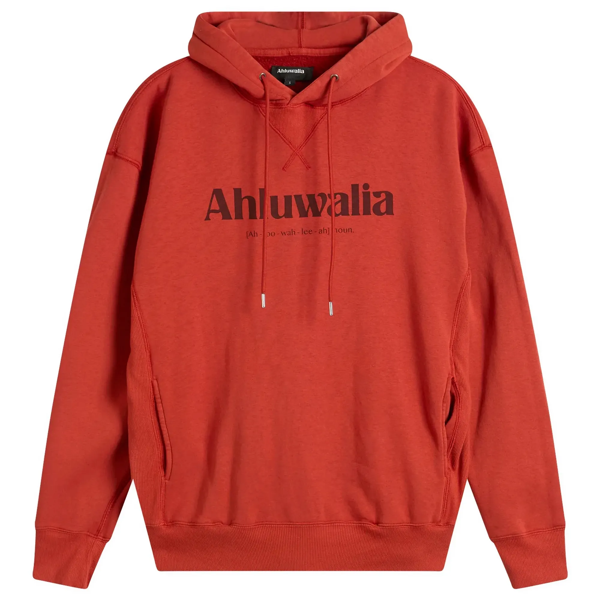 Ahluwalia Women's Logo Hoodie Rust