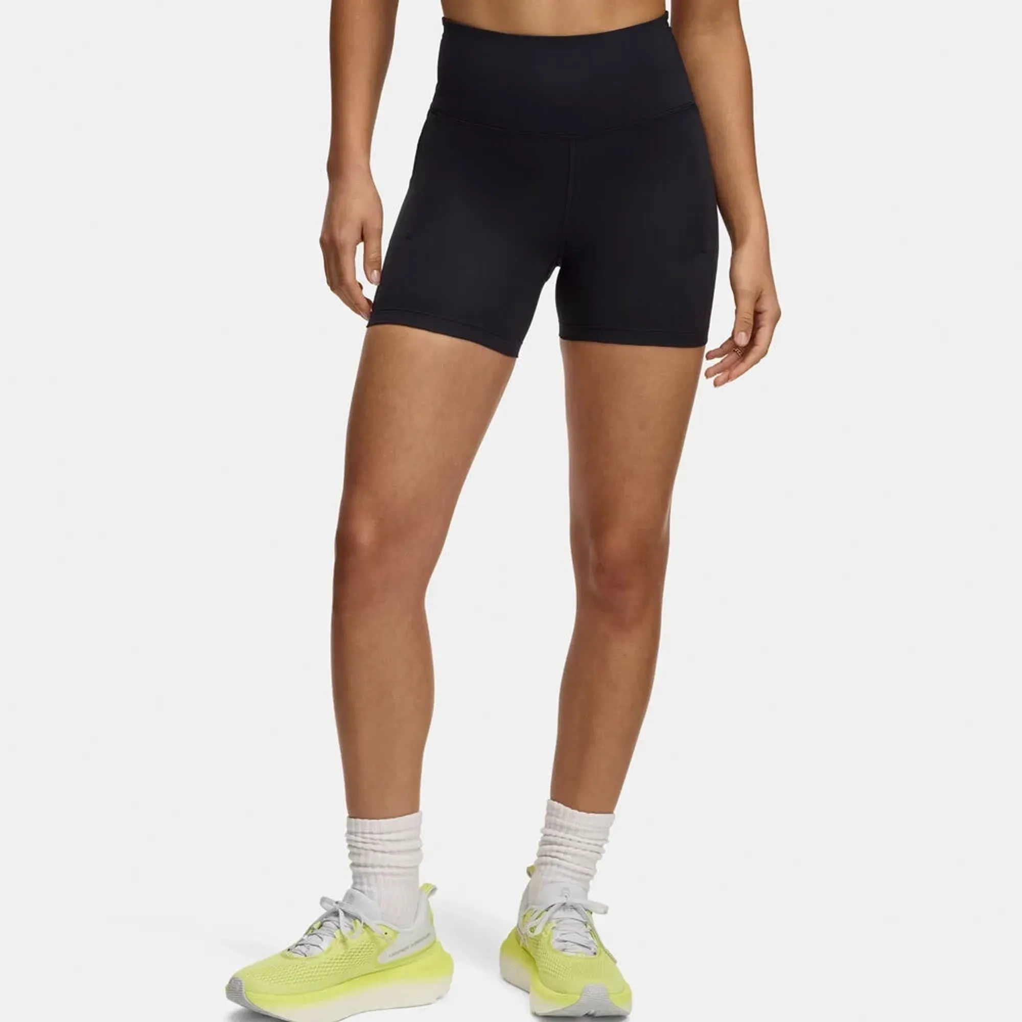 Under Armour Launch Elite 4in   Running tights Women-black, silver