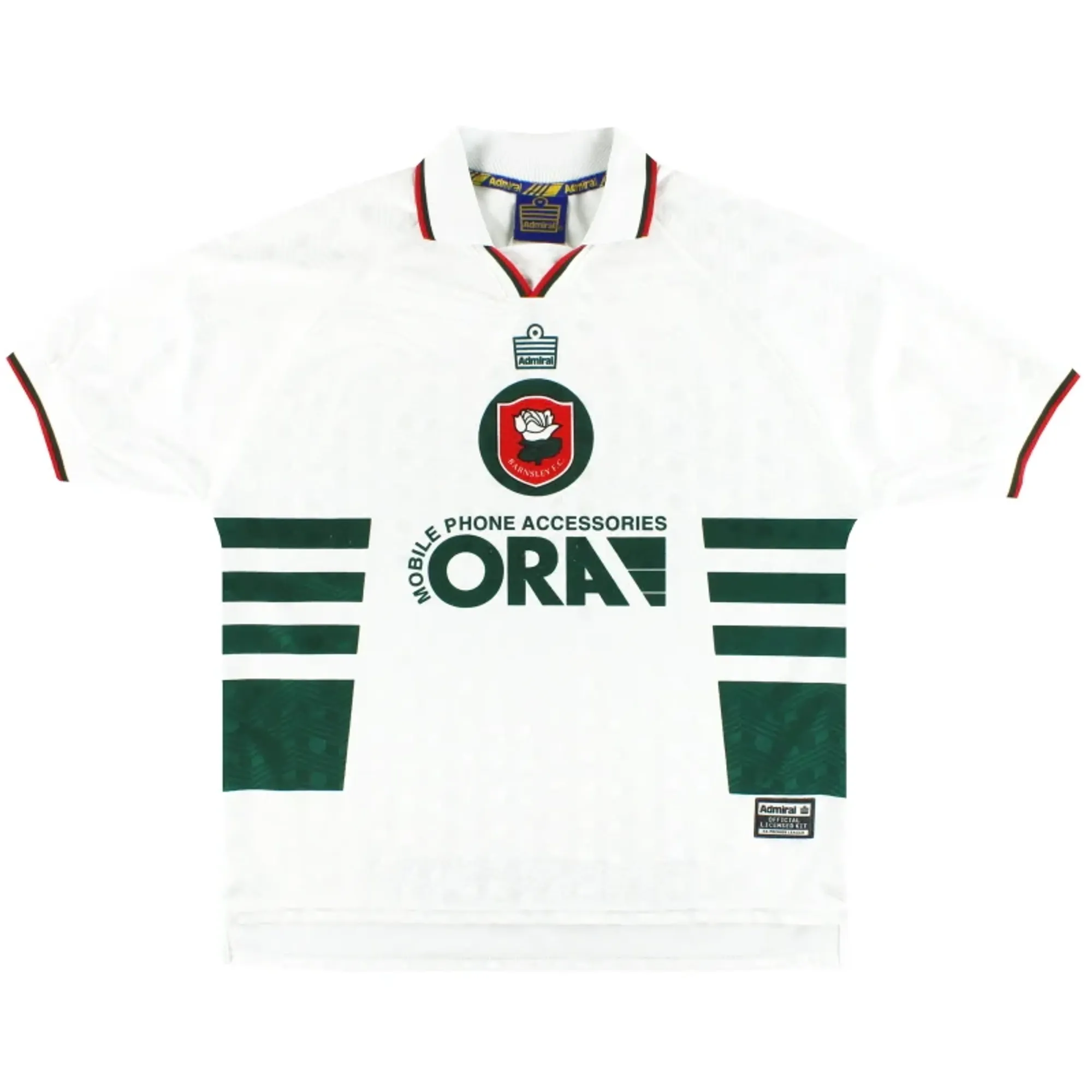 1997-98 Barnsley Admiral Away Shirt XS - Barnsley / Excellent 