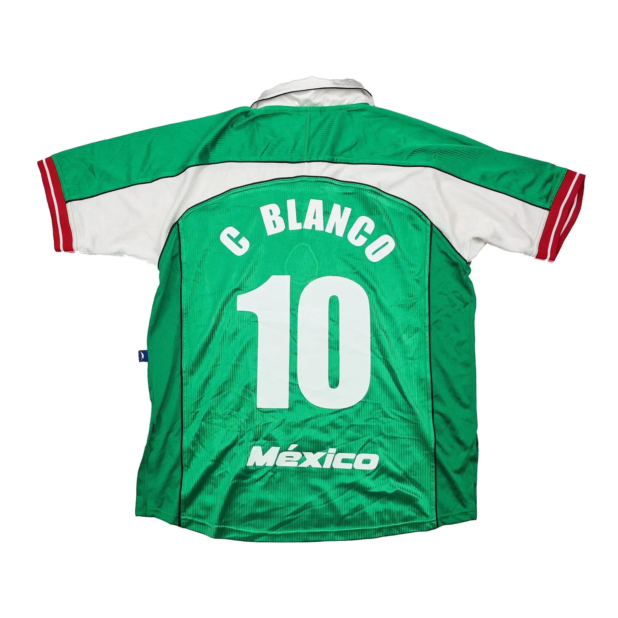 2000/01 Mexico C.Blanco #10 Home Shirt (L) Atletica | Cult Kits