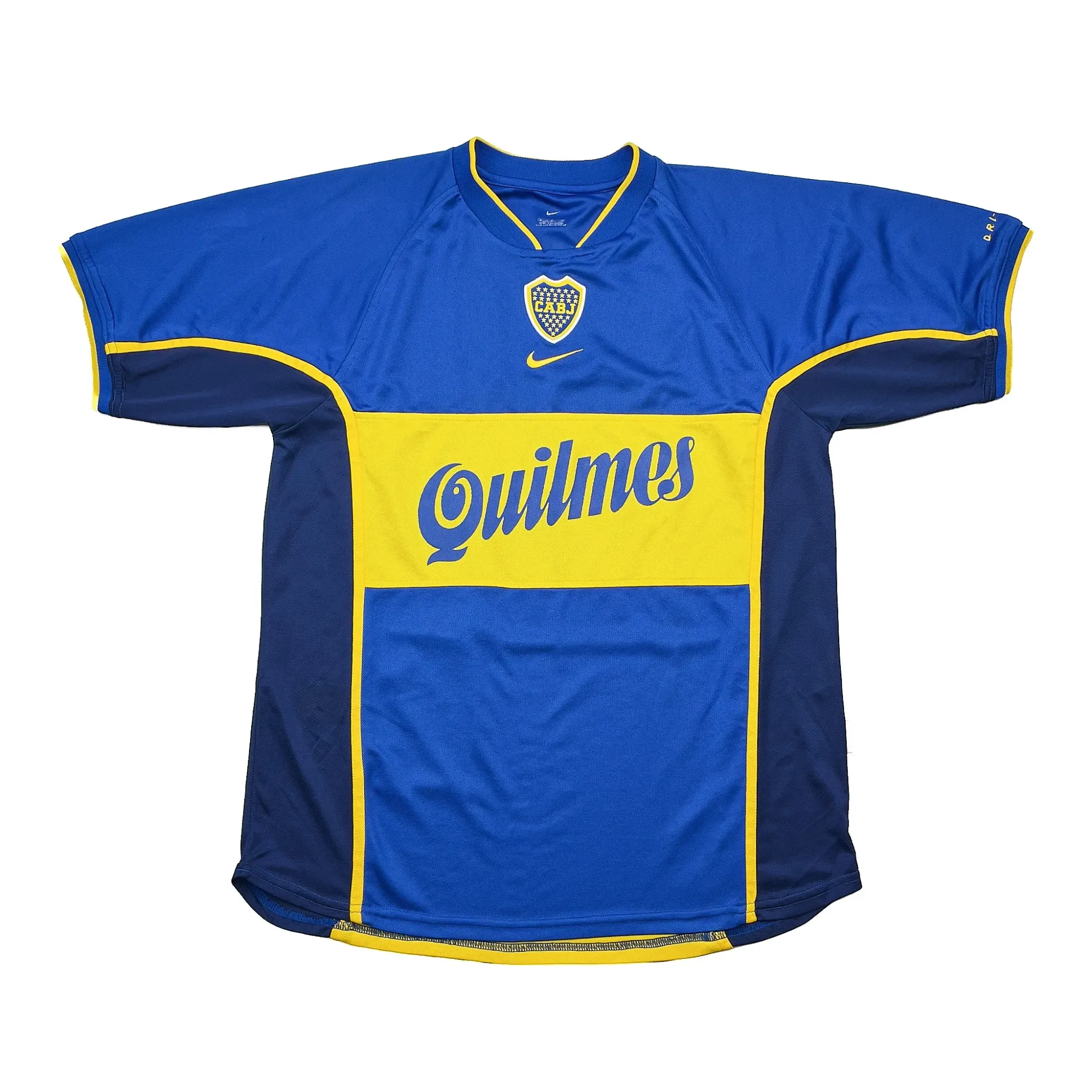 2001/02 Boca Juniors Home Shirt (M) Nike | Cult Kits