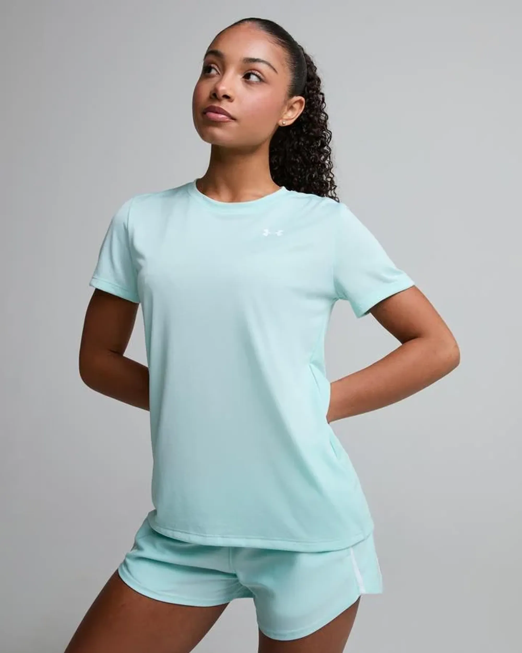 Under Armour  Tech™ Women's Short Sleeve Refresh Mint / White L