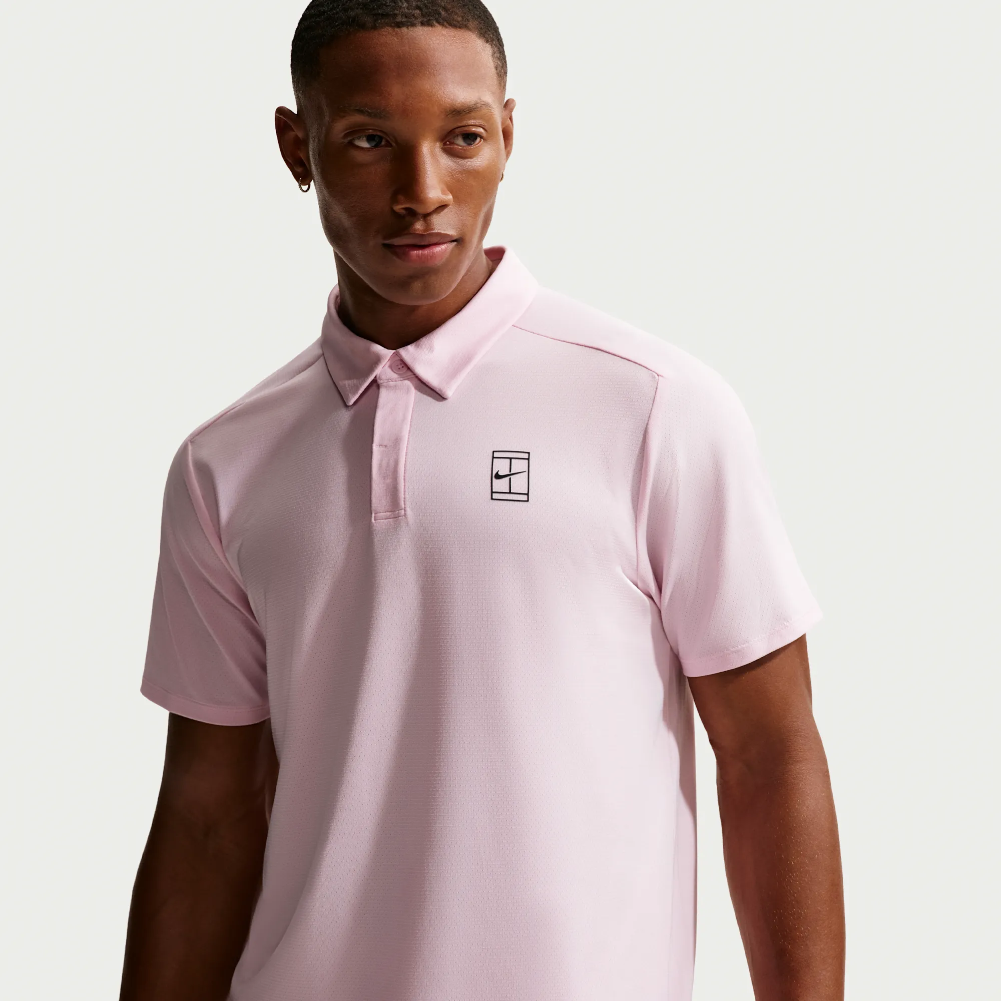 NikeCourt Advantage Men's NikeCourt Polo - Pink - Polyester/Elastane