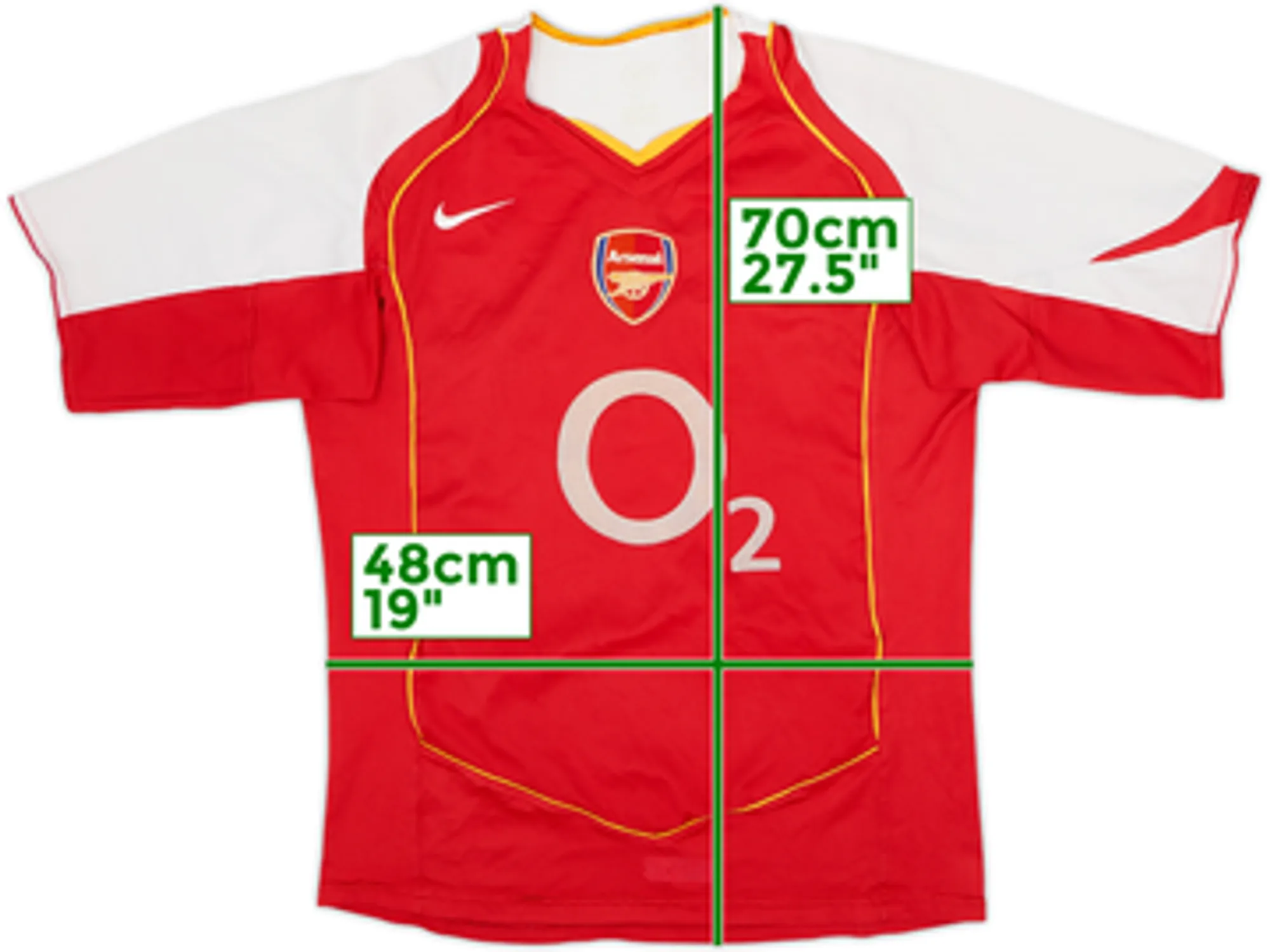 2004-05 Arsenal Home Shirt - 5/10 - (M.Boys)